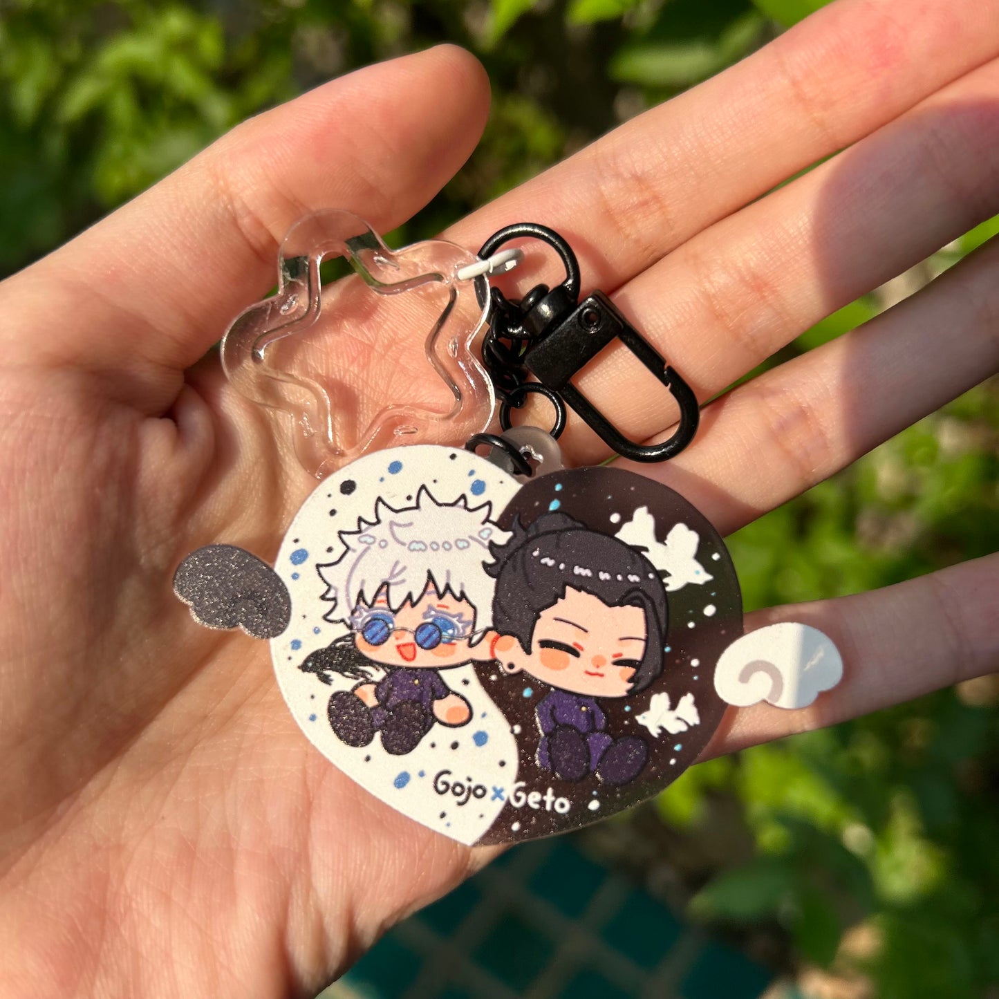 OTP Heart Keychain