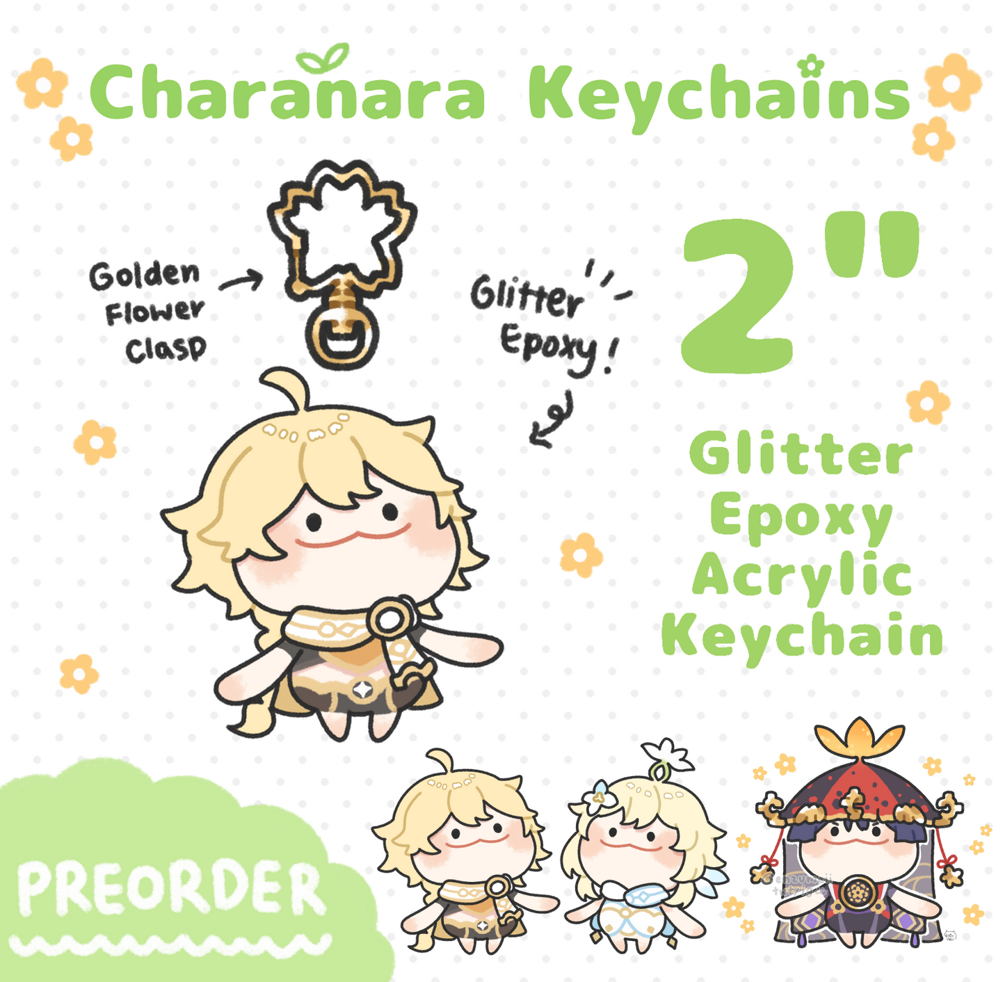 Charanara keychains