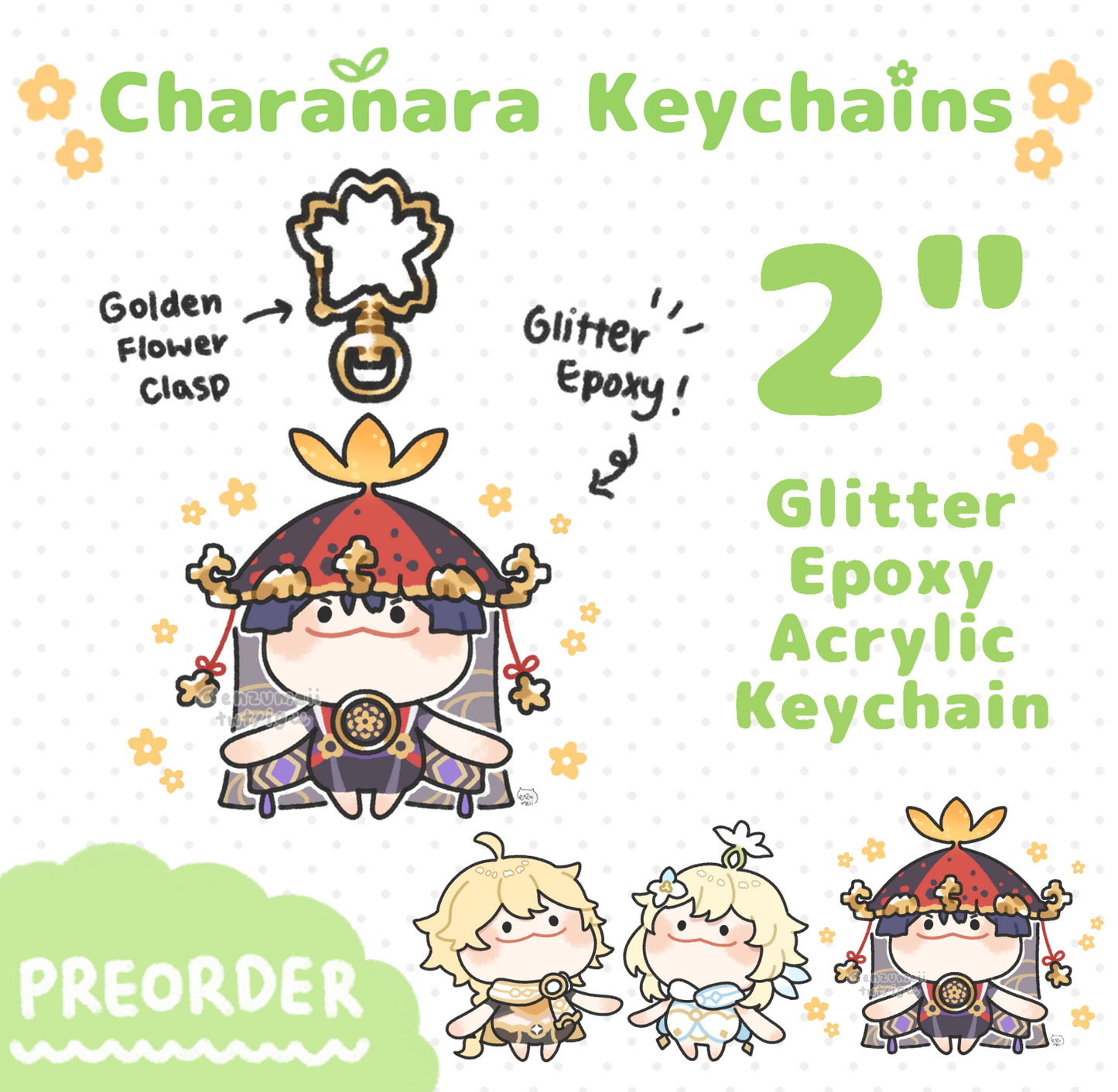 Charanara keychains