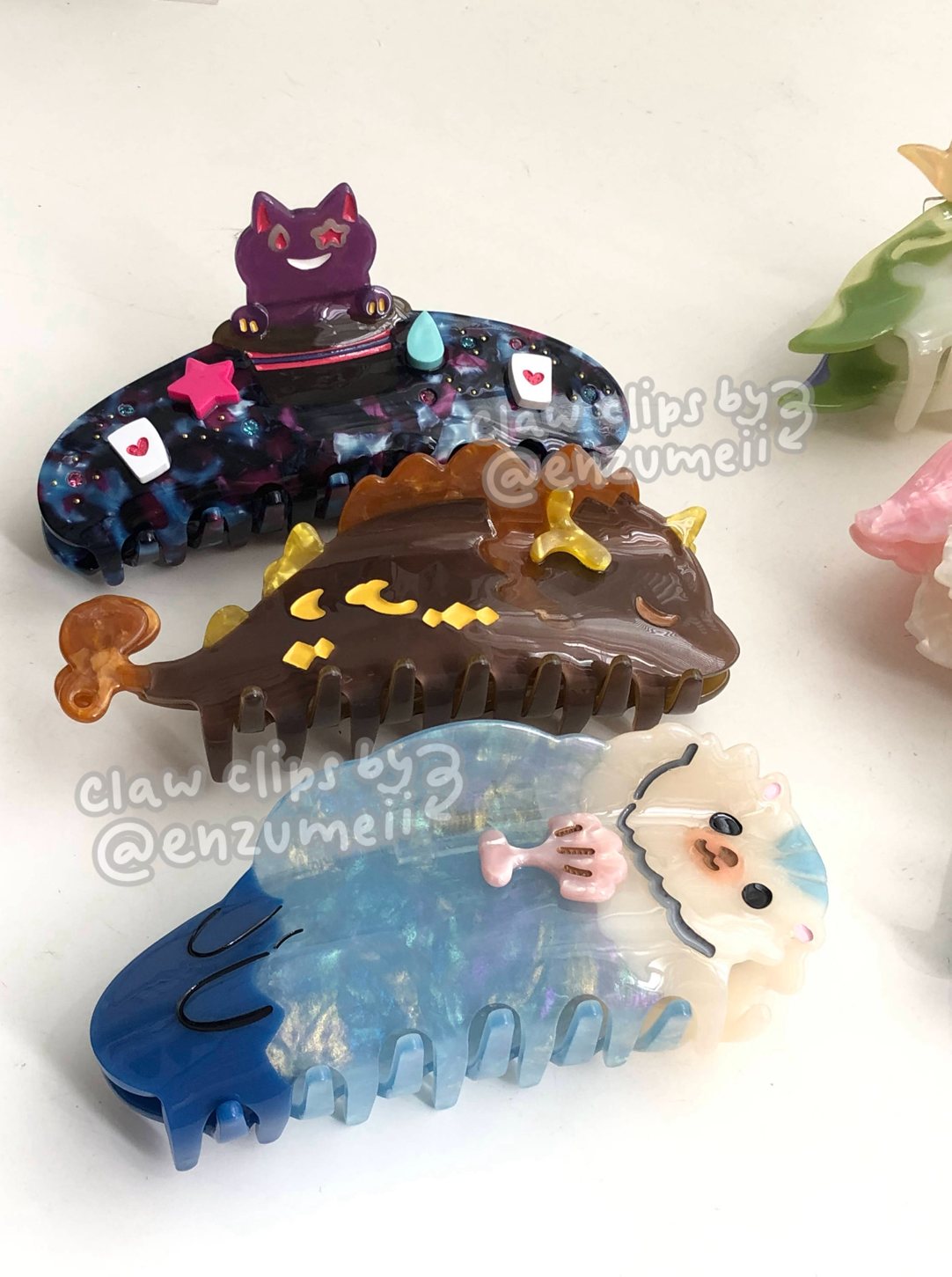 Genshin & Wubbaboo Claw clips VOL.2