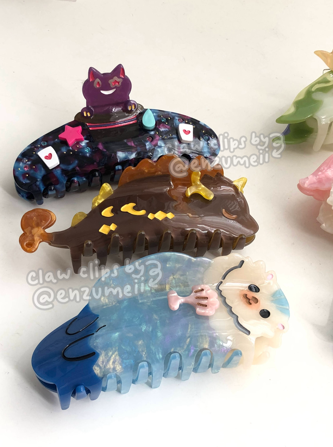 [EARLYBIRD] Genshin & Wubbaboo Claw clips VOL.2 PREORDER