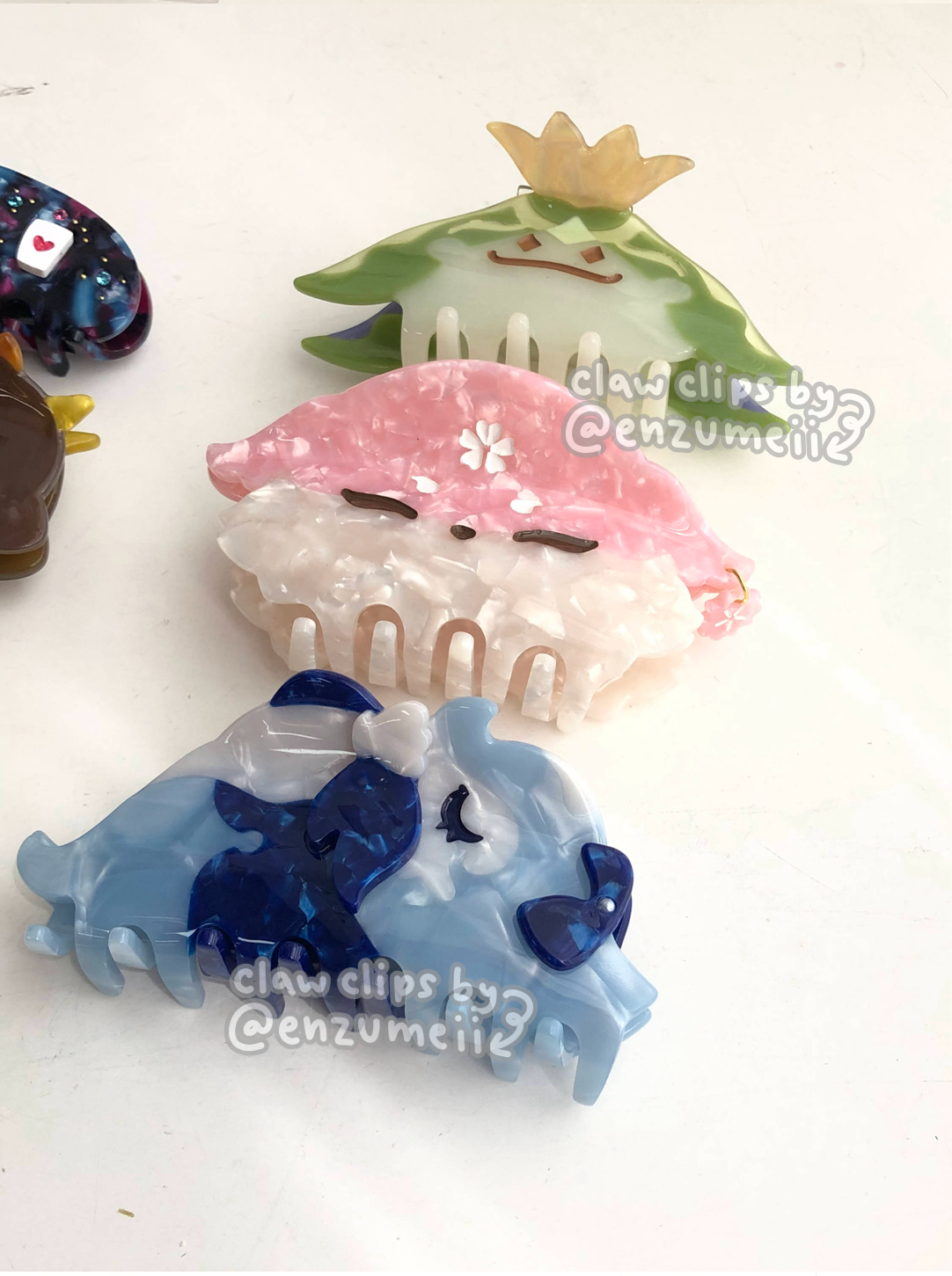 Genshin & Wubbaboo Claw clips VOL.2