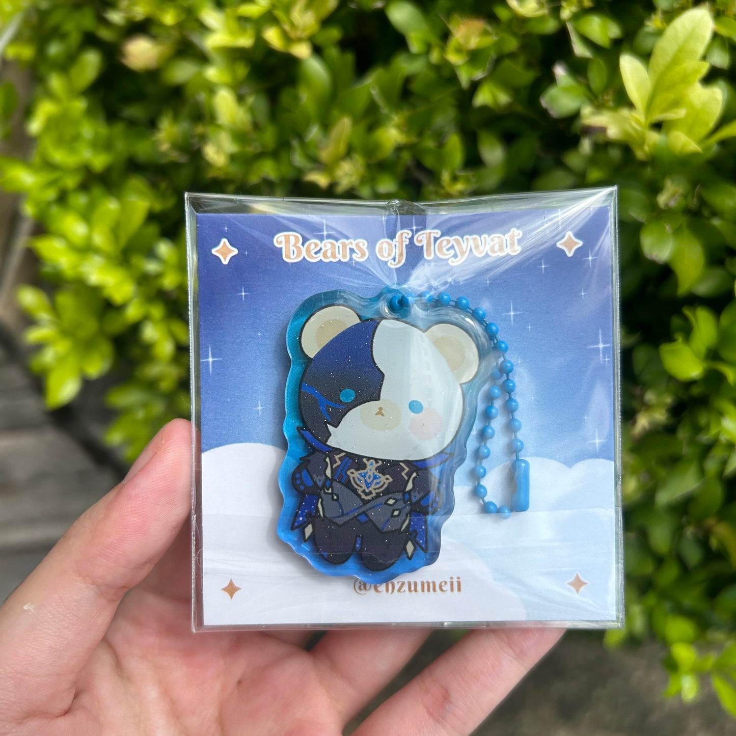 Bears of Teyvat, Genshin Impact Bears Epoxy Acrylic Charms