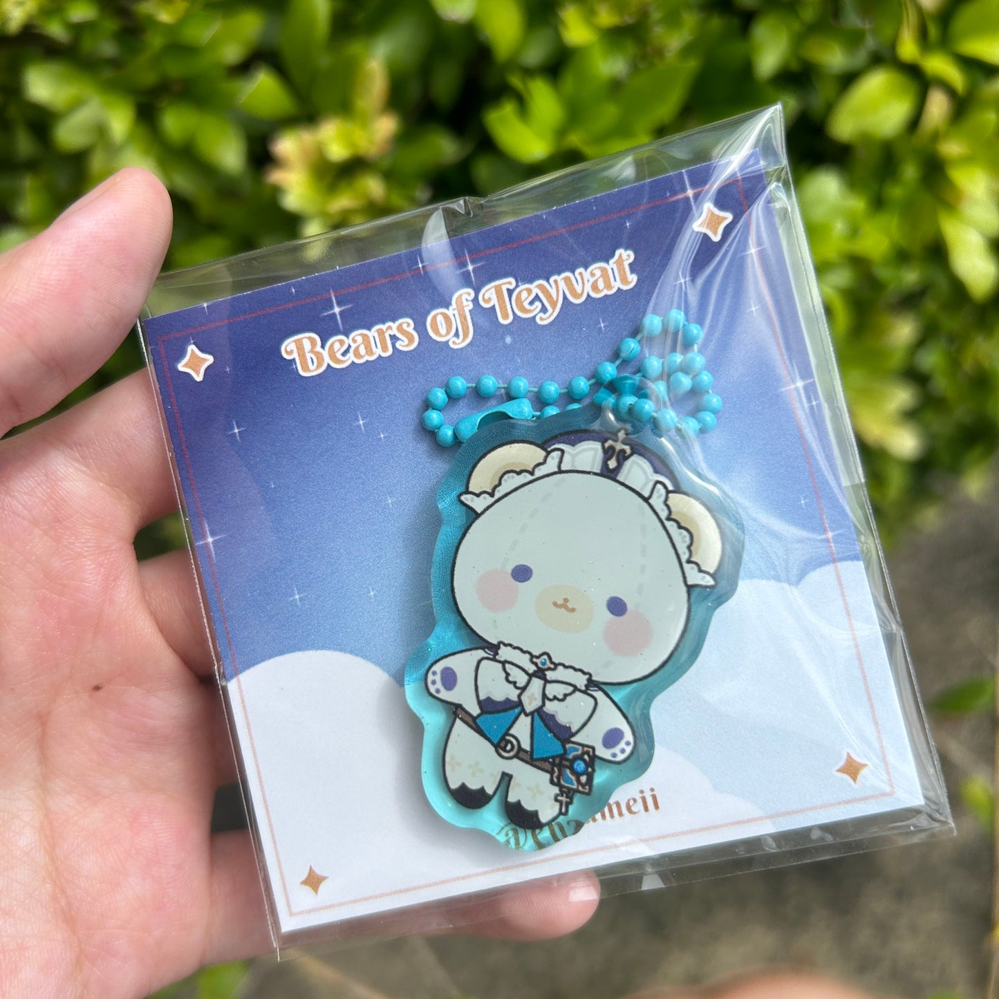 Bears of Teyvat, Genshin Impact Bears Acrylic Charms