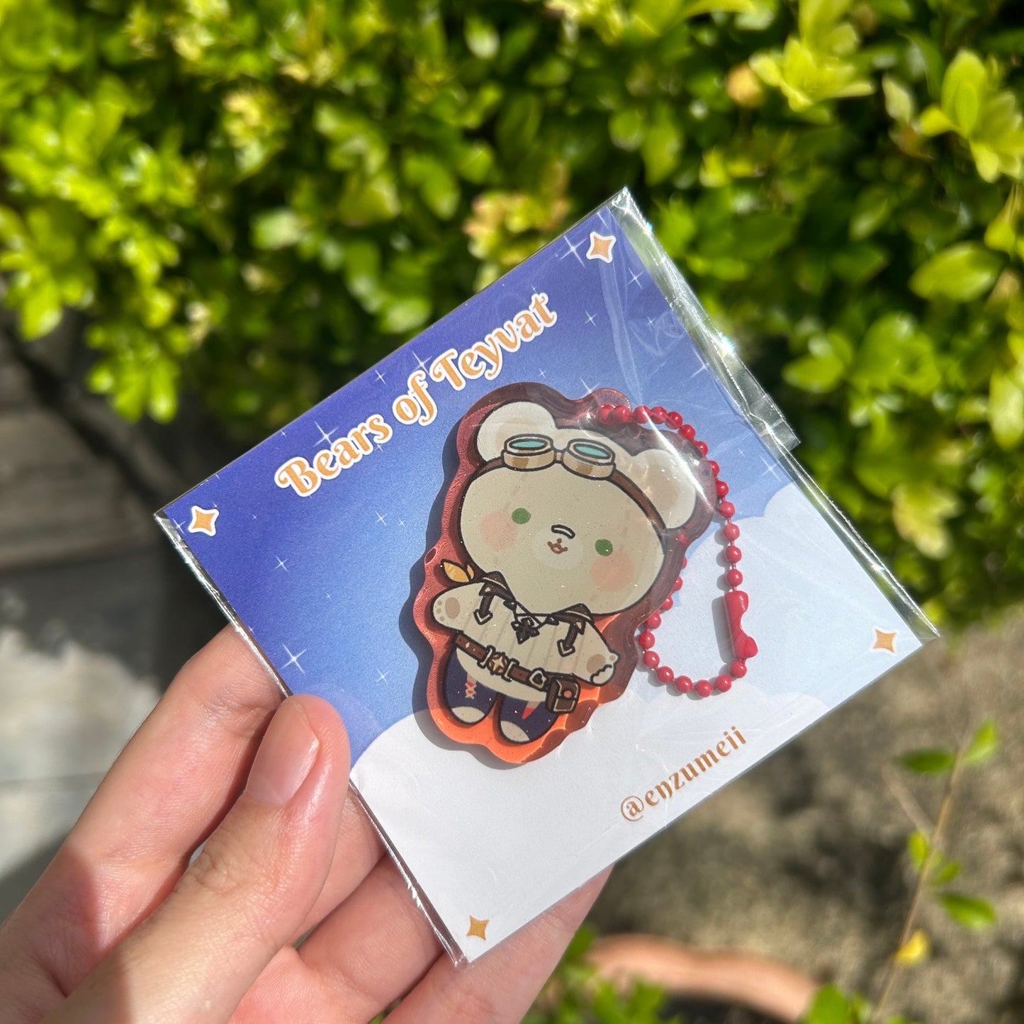 Bears of Teyvat, Genshin Impact Bears Acrylic Charms