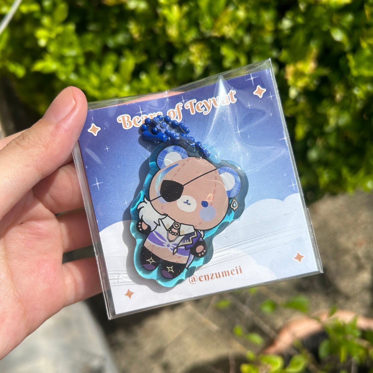 Bears of Teyvat, Genshin Impact Bears Acrylic Charms
