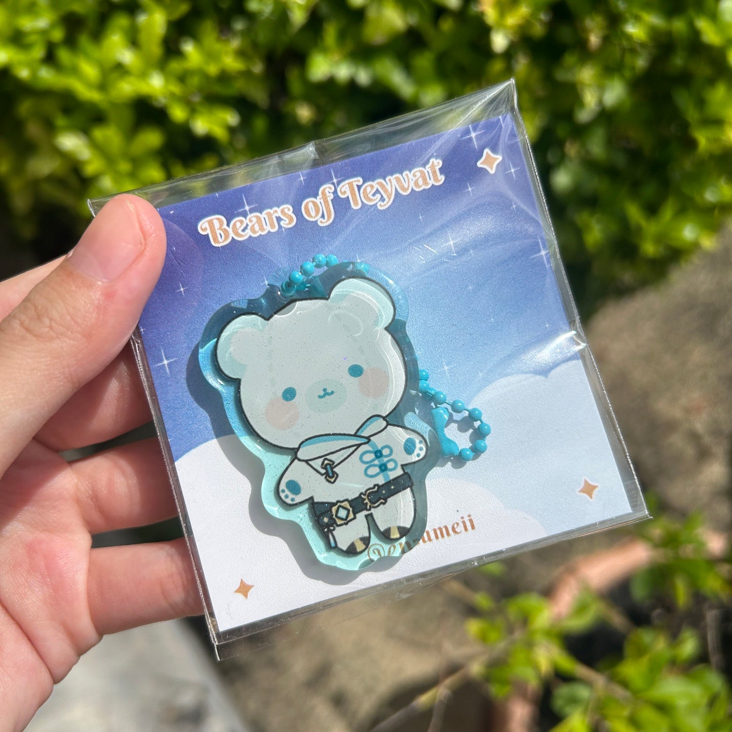Bears of Teyvat, Genshin Impact Bears Acrylic Charms