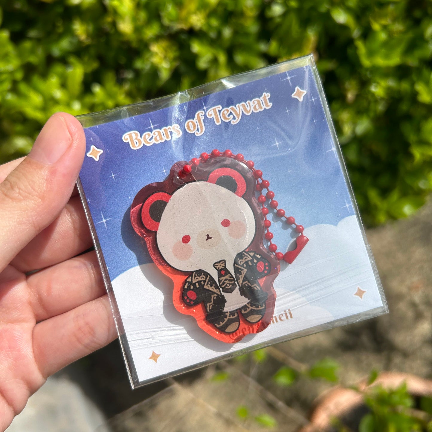 Bears of Teyvat, Genshin Impact Bears Acrylic Charms