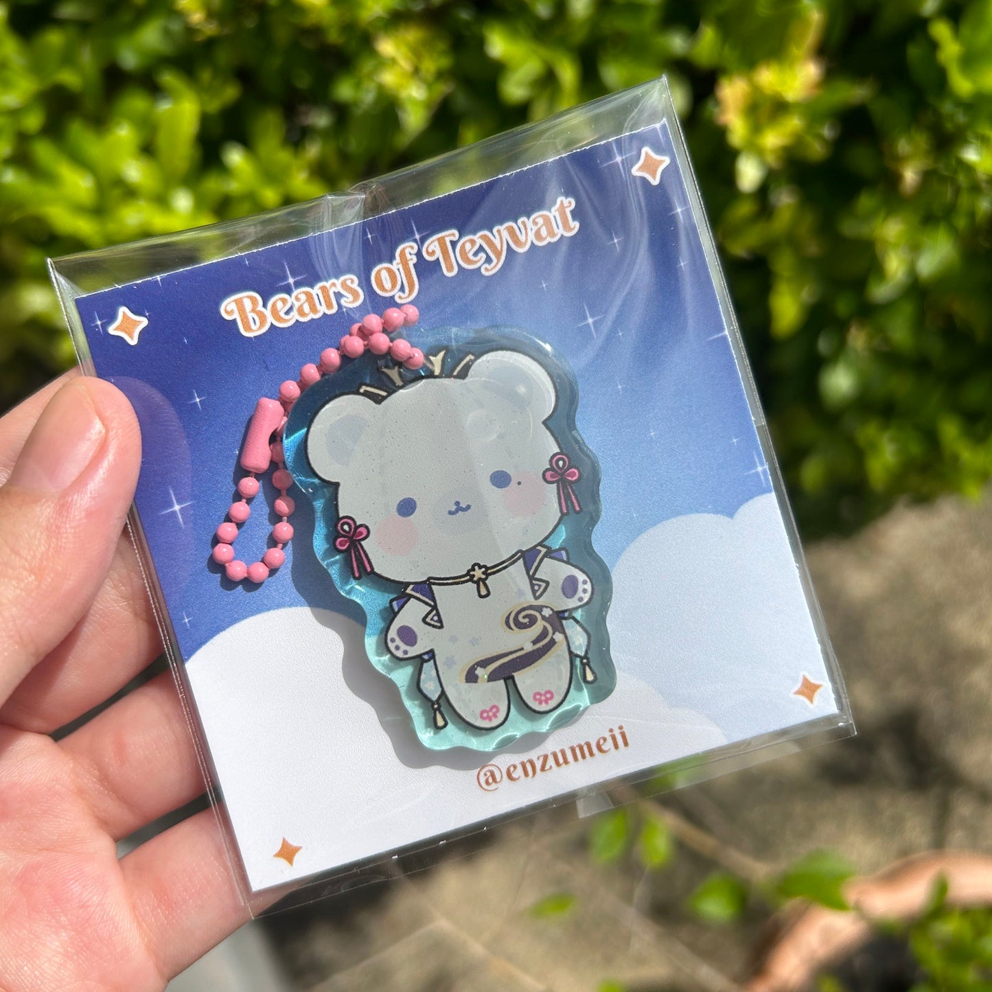 Bears of Teyvat, Genshin Impact Bears Acrylic Charms