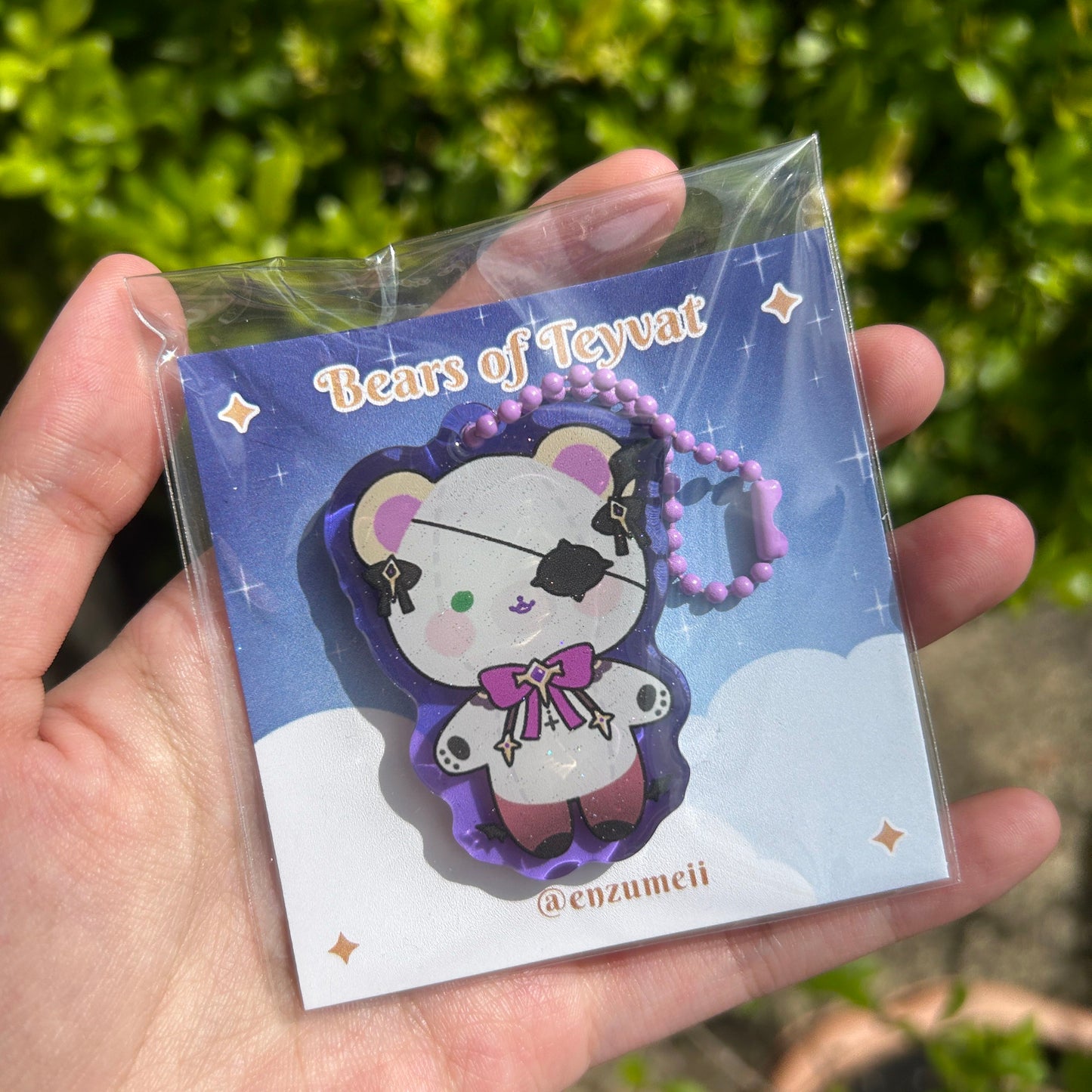 Bears of Teyvat, Genshin Impact Bears Acrylic Charms