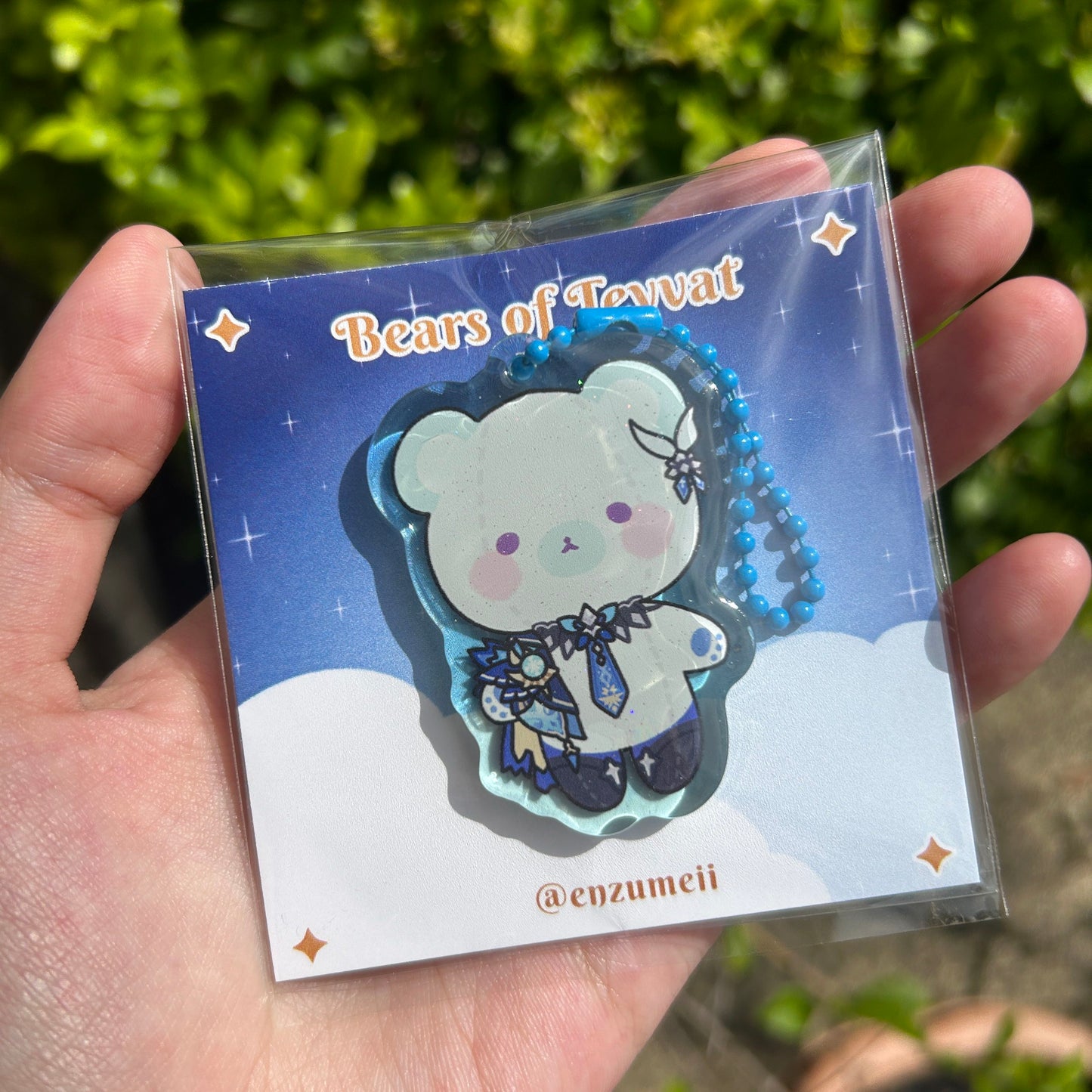 Bears of Teyvat, Genshin Impact Bears Acrylic Charms