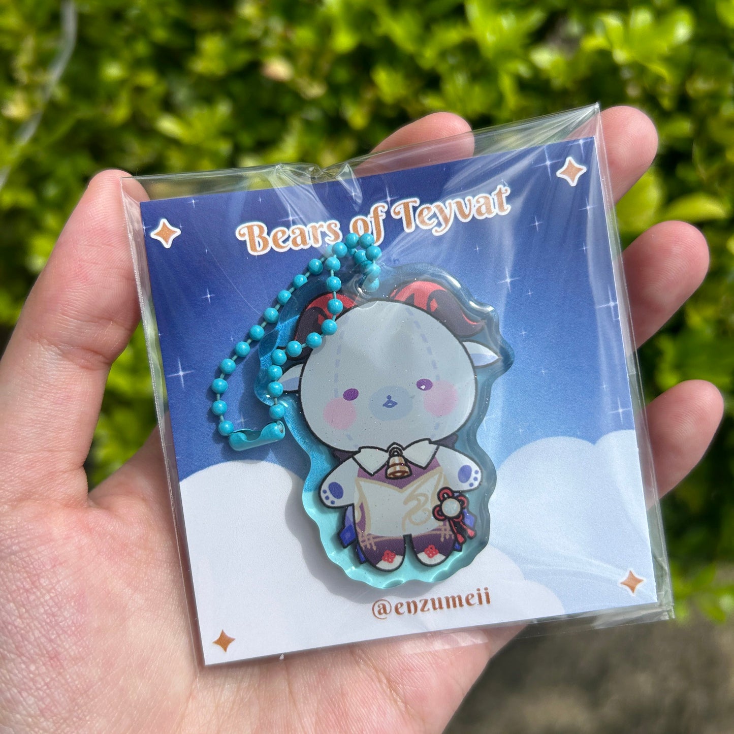 Bears of Teyvat, Genshin Impact Bears Acrylic Charms