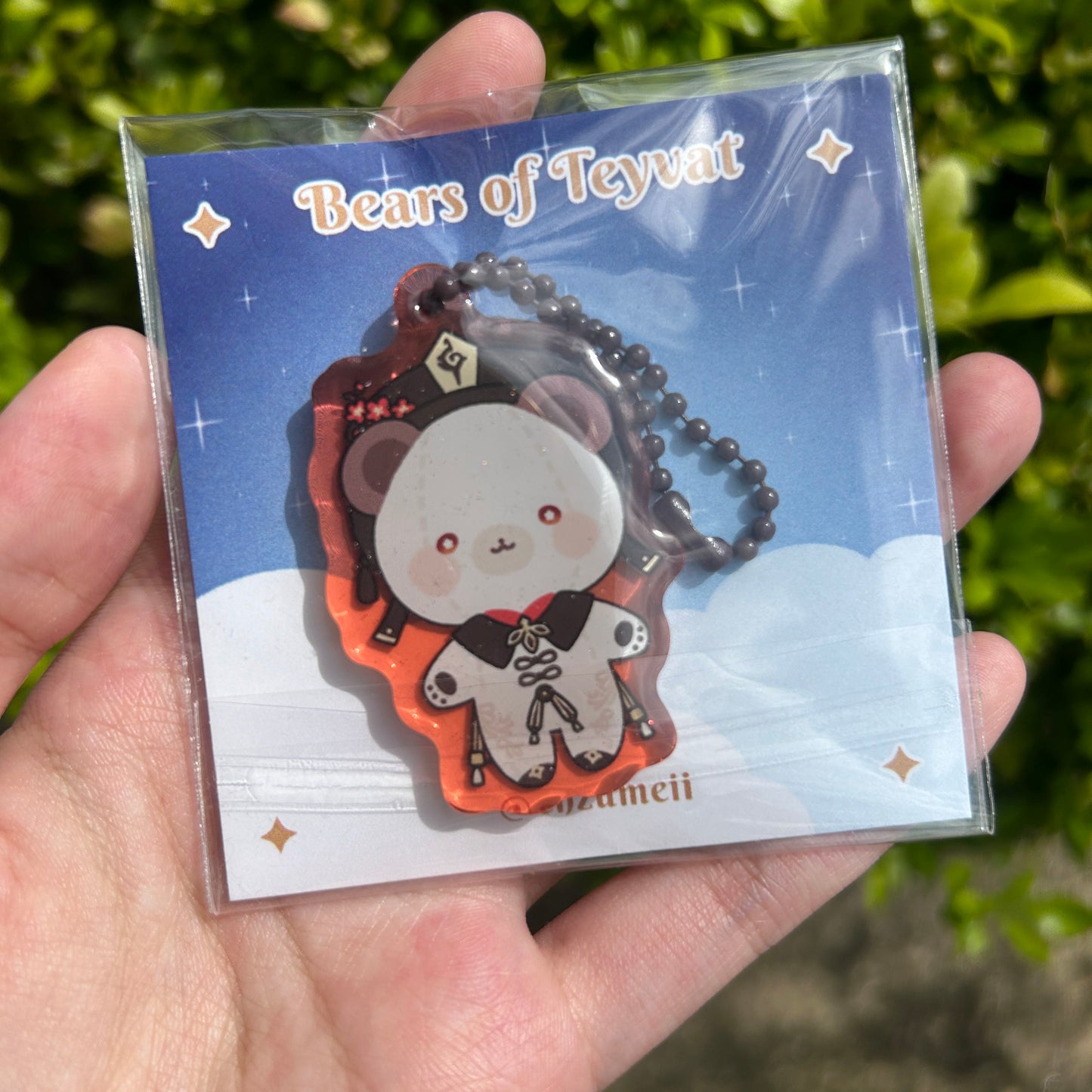 Bears of Teyvat, Genshin Impact Bears Acrylic Charms
