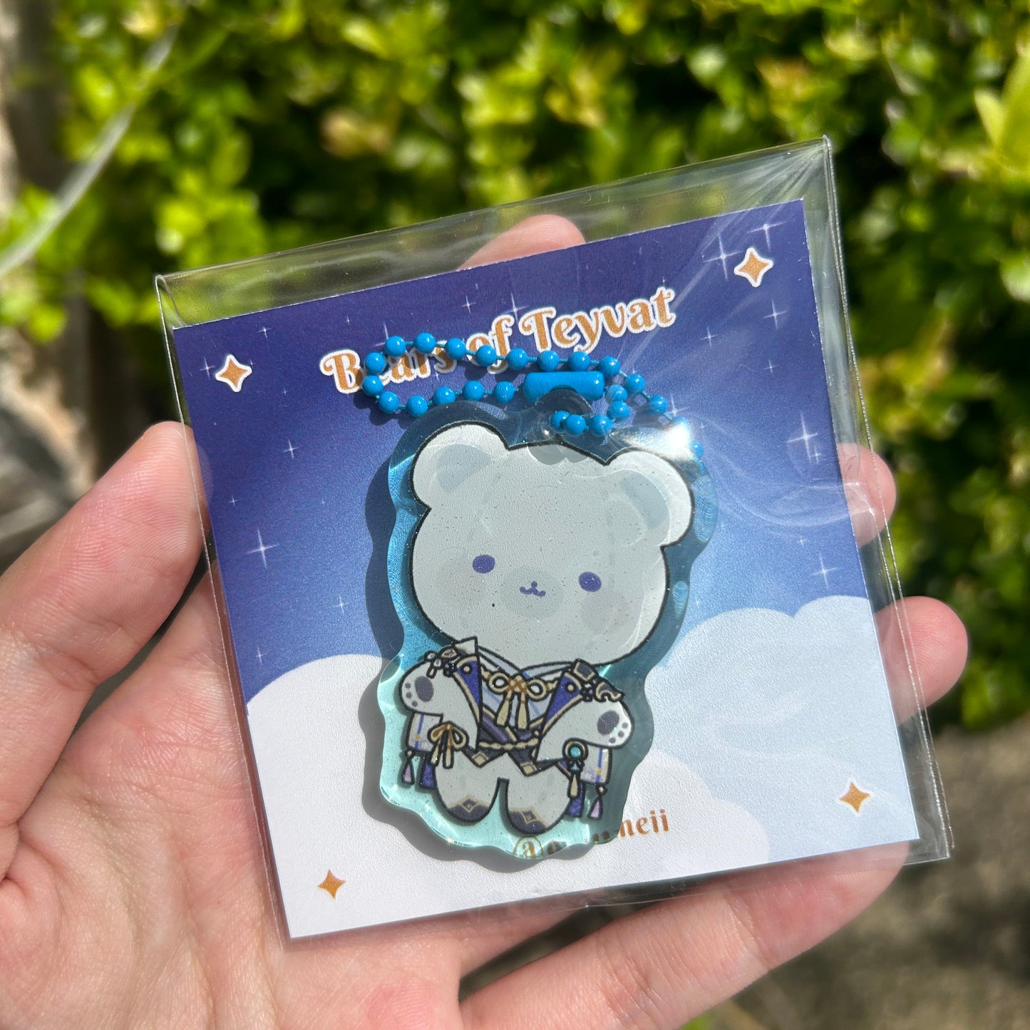 Bears of Teyvat, Genshin Impact Bears Epoxy Acrylic Charms