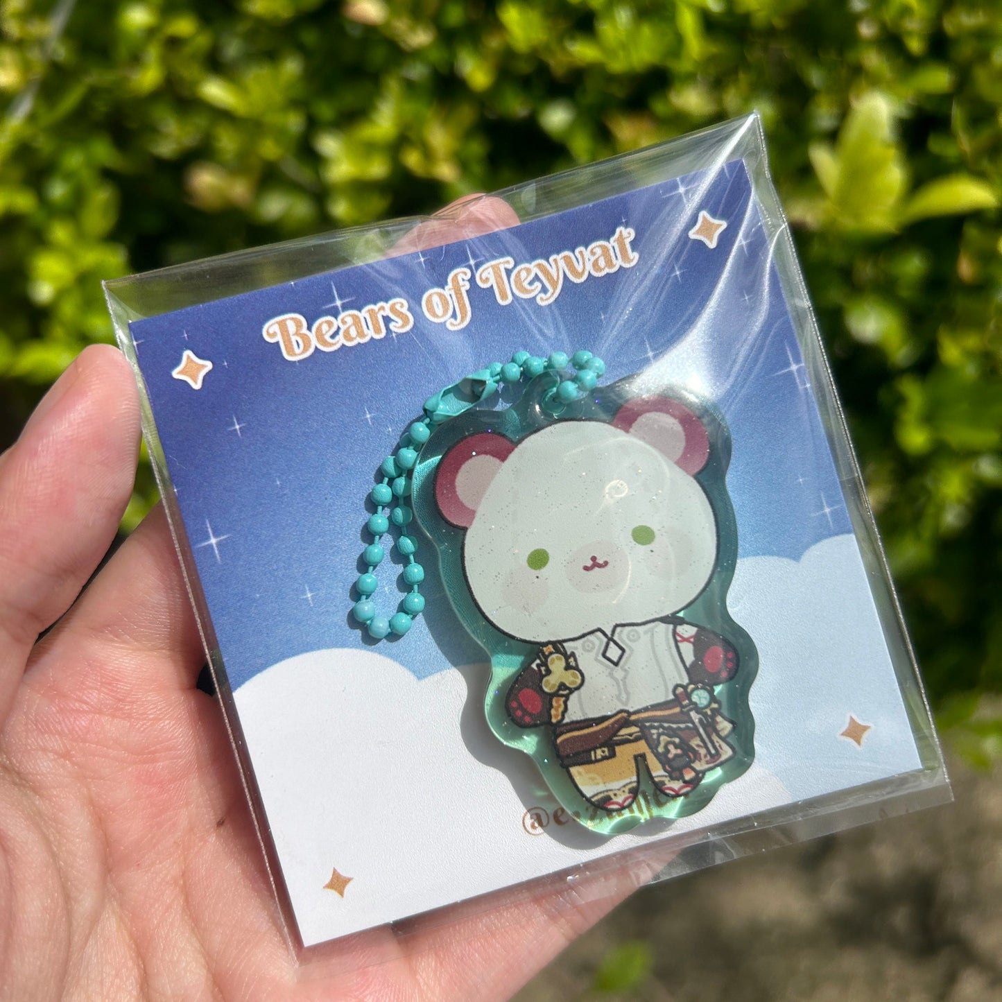 Bears of Teyvat, Genshin Impact Bears Acrylic Charms