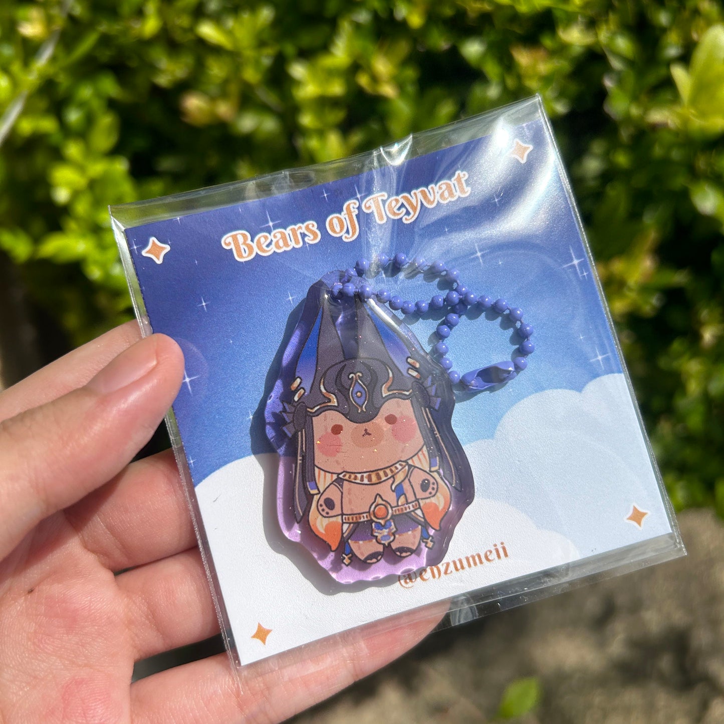 Bears of Teyvat, Genshin Impact Bears Acrylic Charms