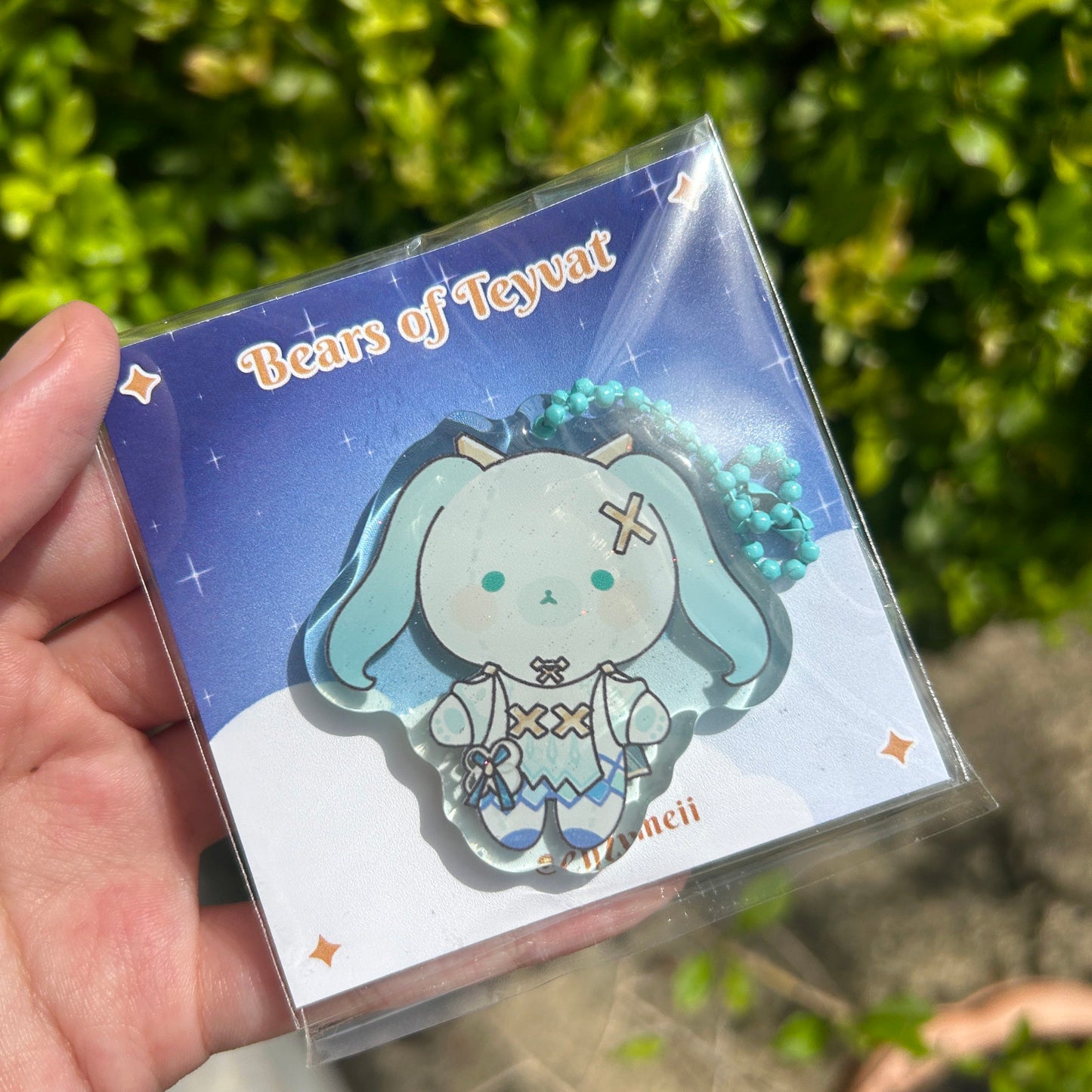 Bears of Teyvat, Genshin Impact Bears Acrylic Charms