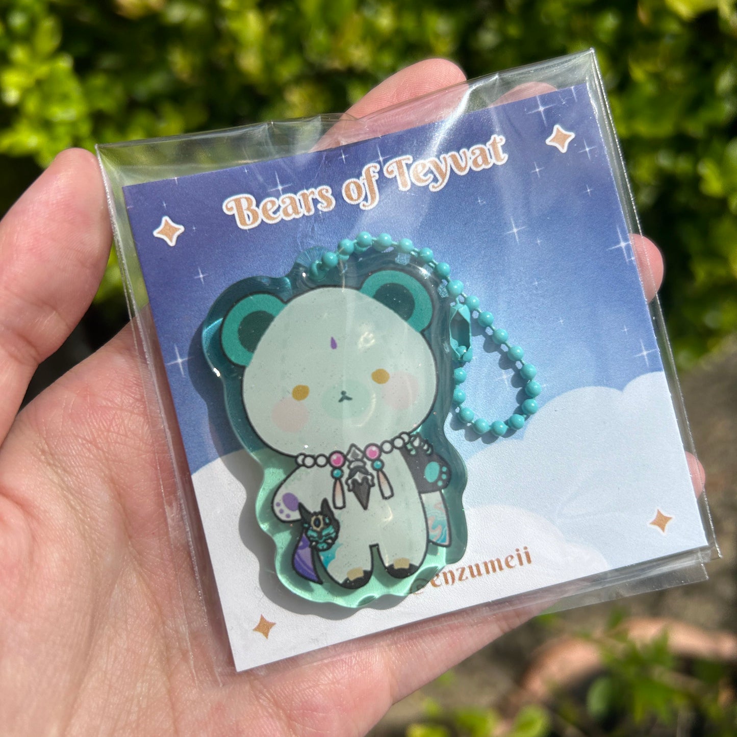 Bears of Teyvat, Genshin Impact Bears Acrylic Charms