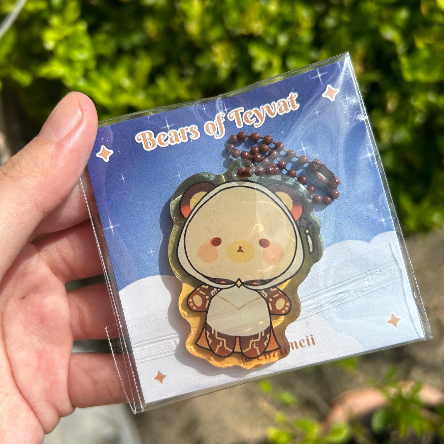 Bears of Teyvat, Genshin Impact Bears Acrylic Charms