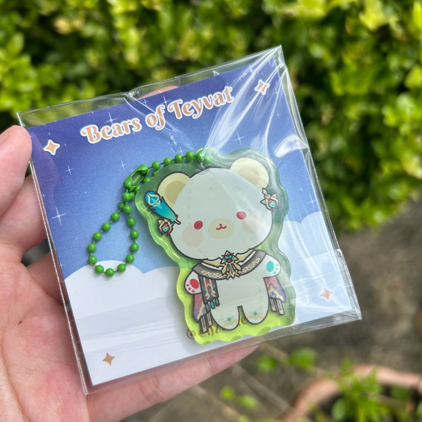 Bears of Teyvat, Genshin Impact Bears Acrylic Charms