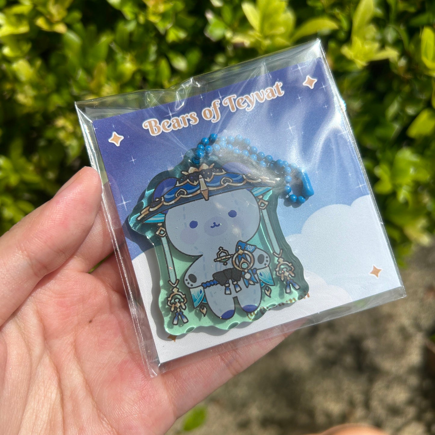 Bears of Teyvat, Genshin Impact Bears Acrylic Charms