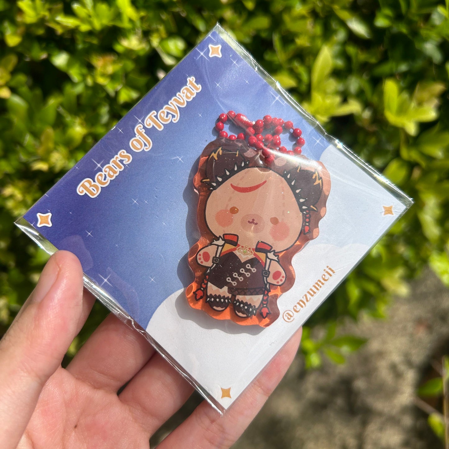 Bears of Teyvat, Genshin Impact Bears Acrylic Charms
