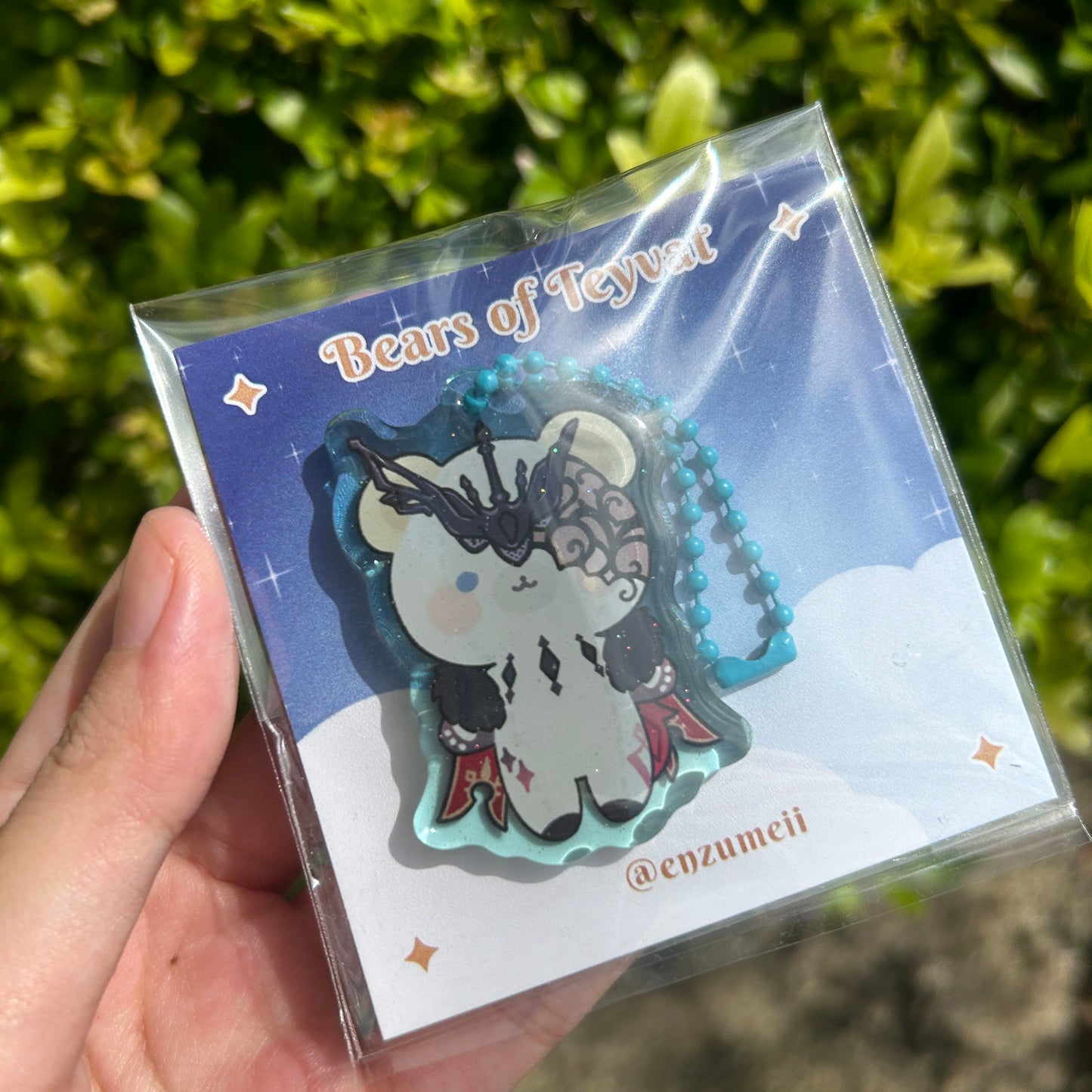 Bears of Teyvat, Genshin Impact Bears Acrylic Charms
