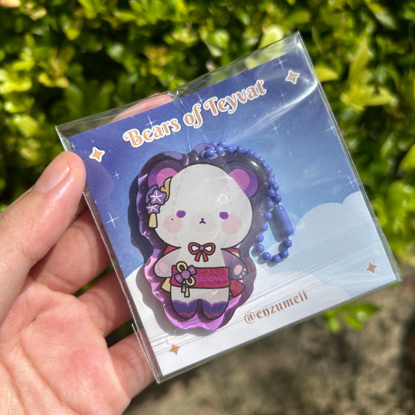 Bears of Teyvat, Genshin Impact Bears Acrylic Charms