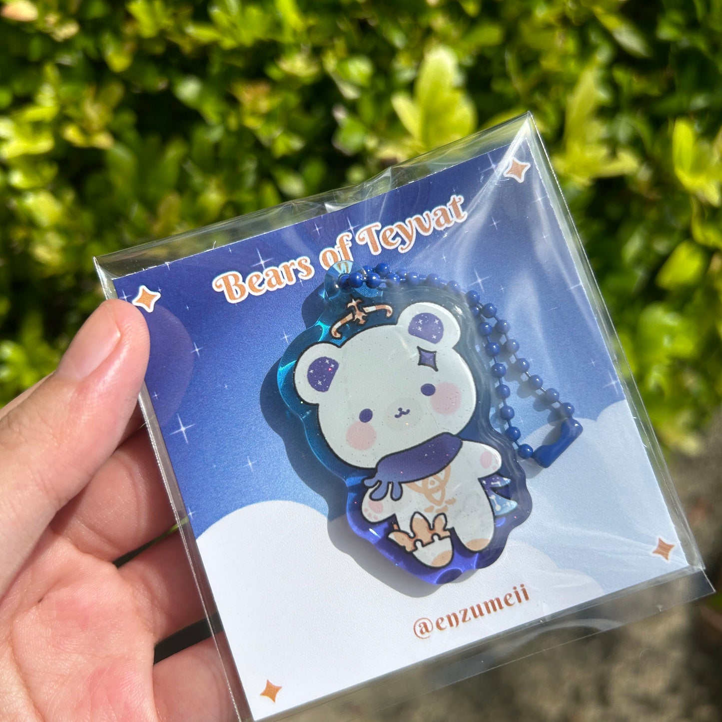Bears of Teyvat, Genshin Impact Bears Acrylic Charms