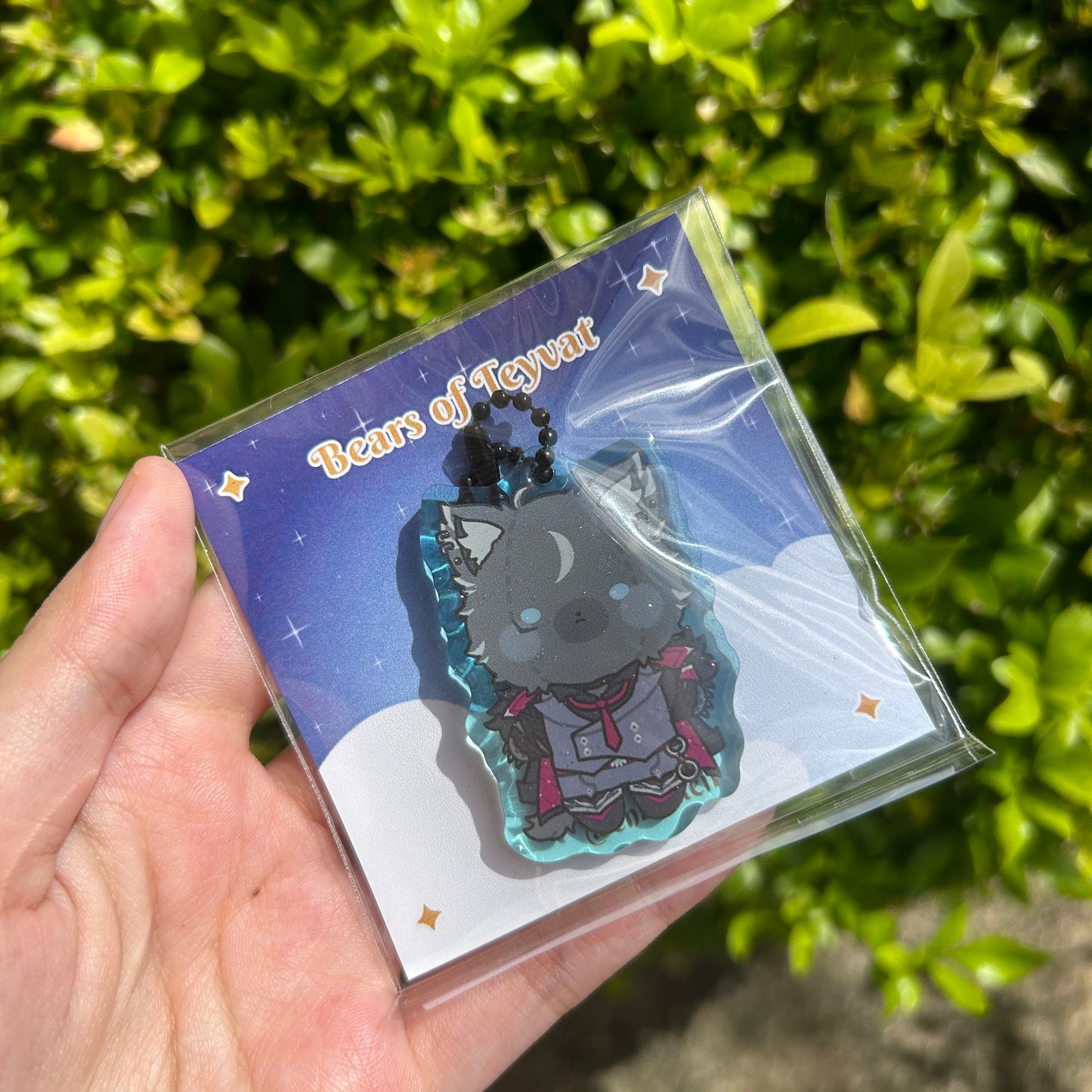 Bears of Teyvat, Genshin Impact Bears Acrylic Charms