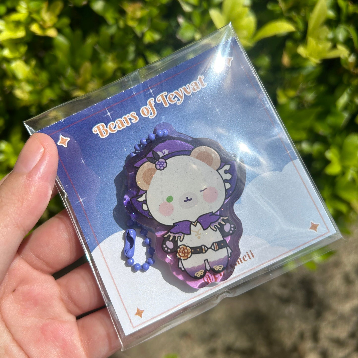 Bears of Teyvat, Genshin Impact Bears Acrylic Charms