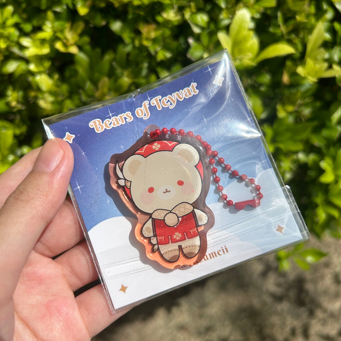 Bears of Teyvat, Genshin Impact Bears Acrylic Charms