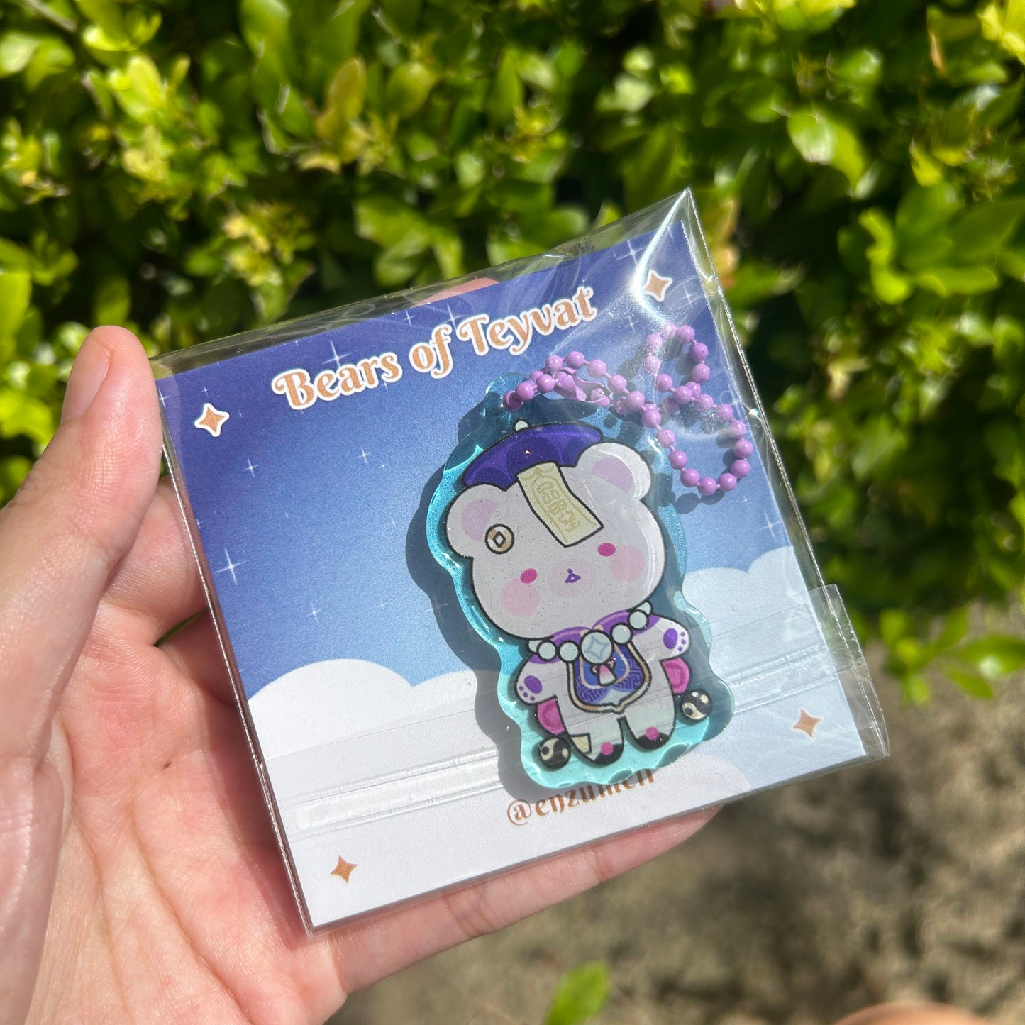 Bears of Teyvat, Genshin Impact Bears Acrylic Charms