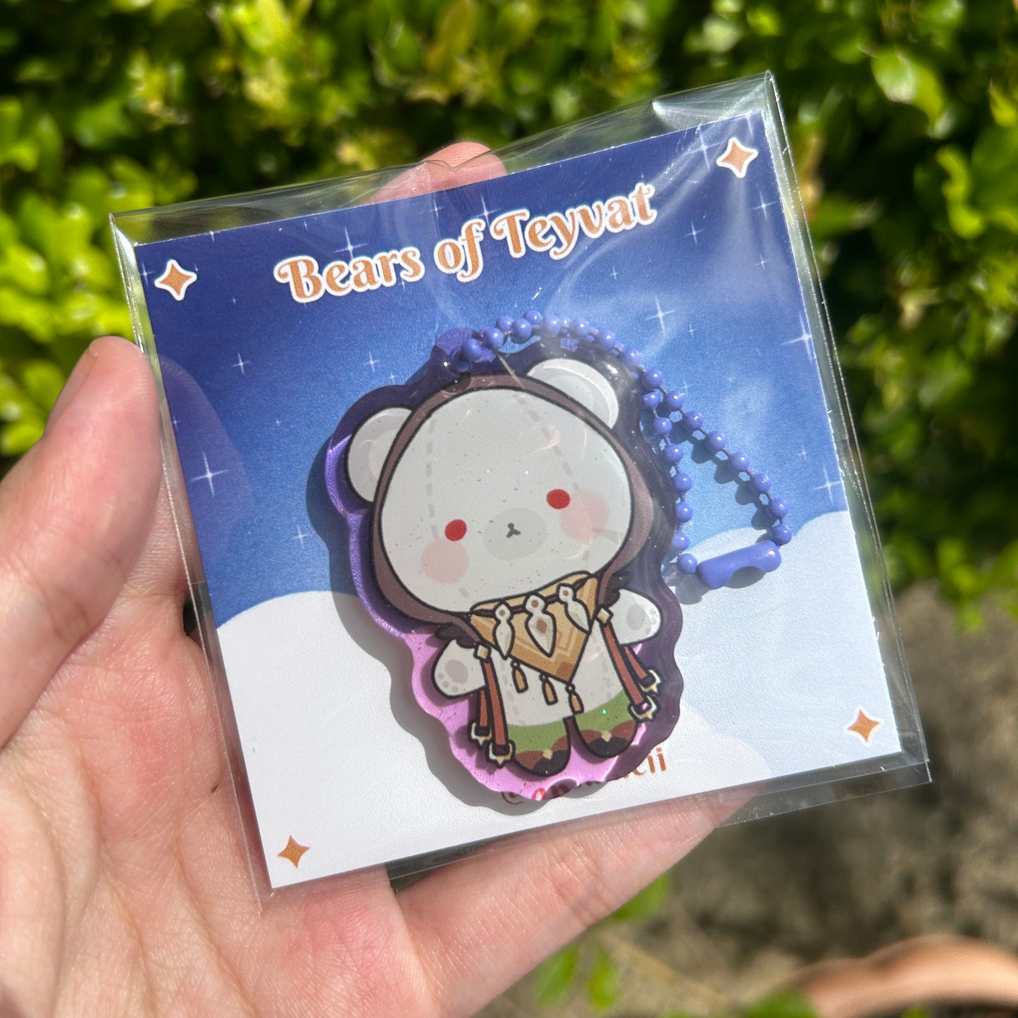 Bears of Teyvat, Genshin Impact Bears Acrylic Charms