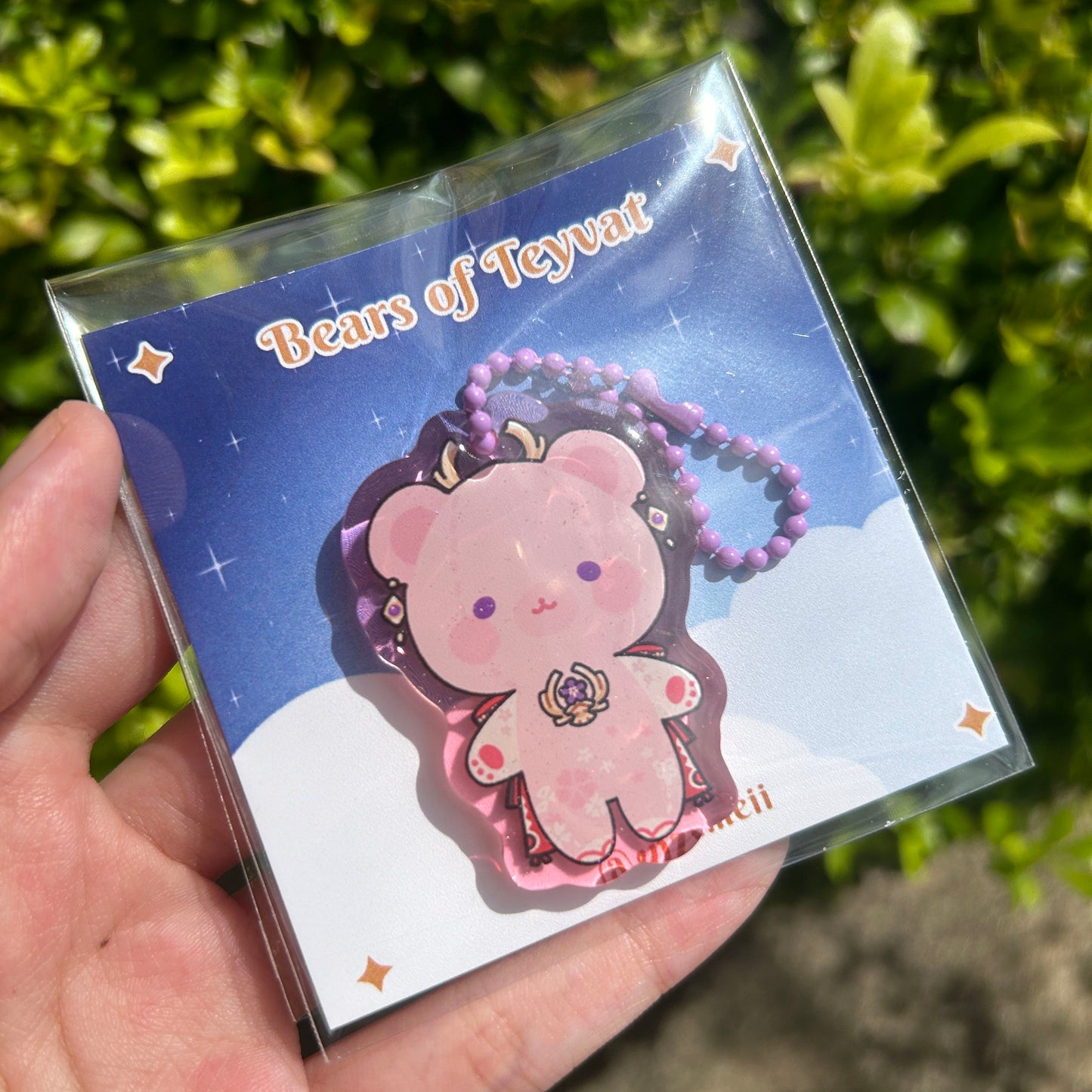 Bears of Teyvat, Genshin Impact Bears Acrylic Charms