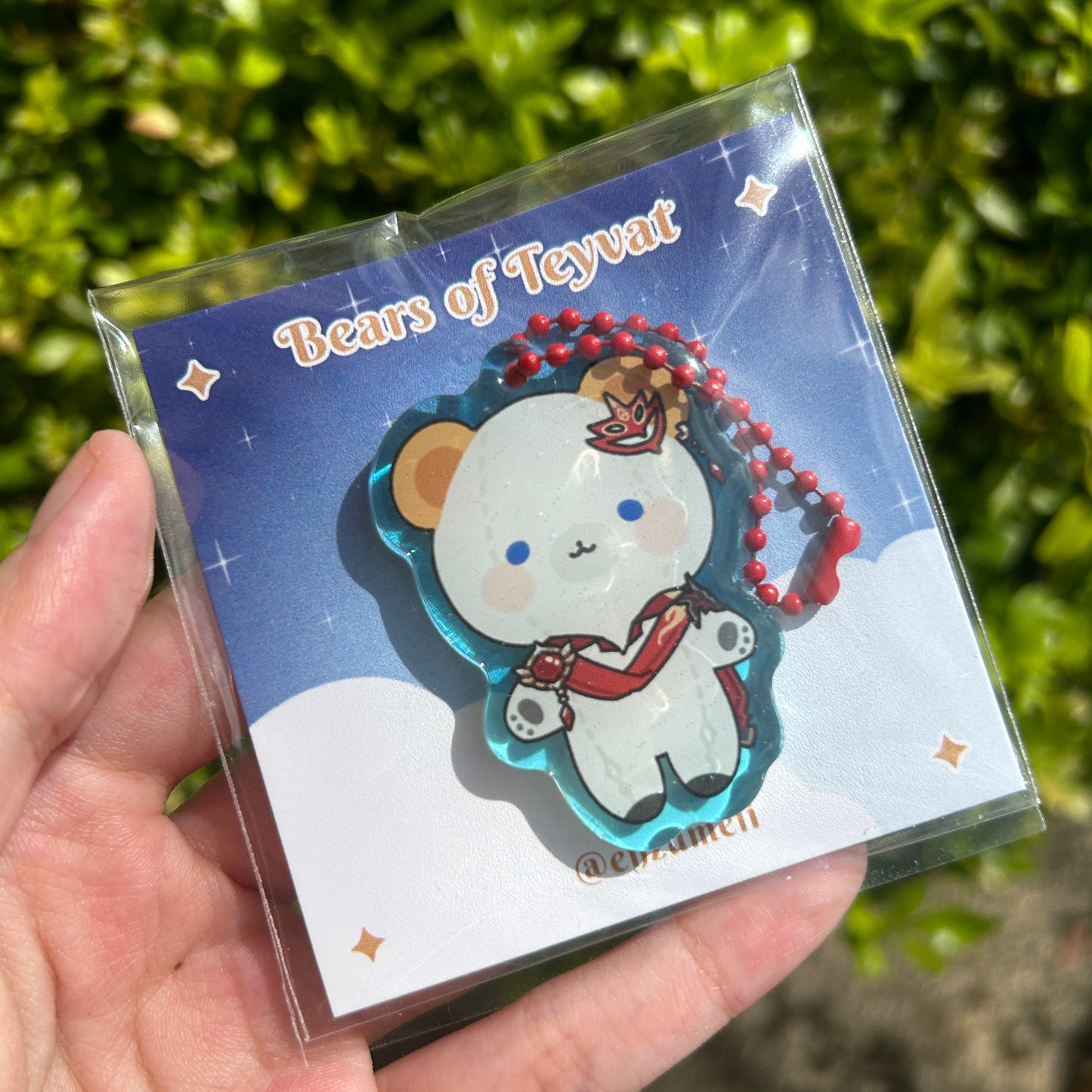 Bears of Teyvat, Genshin Impact Bears Acrylic Charms