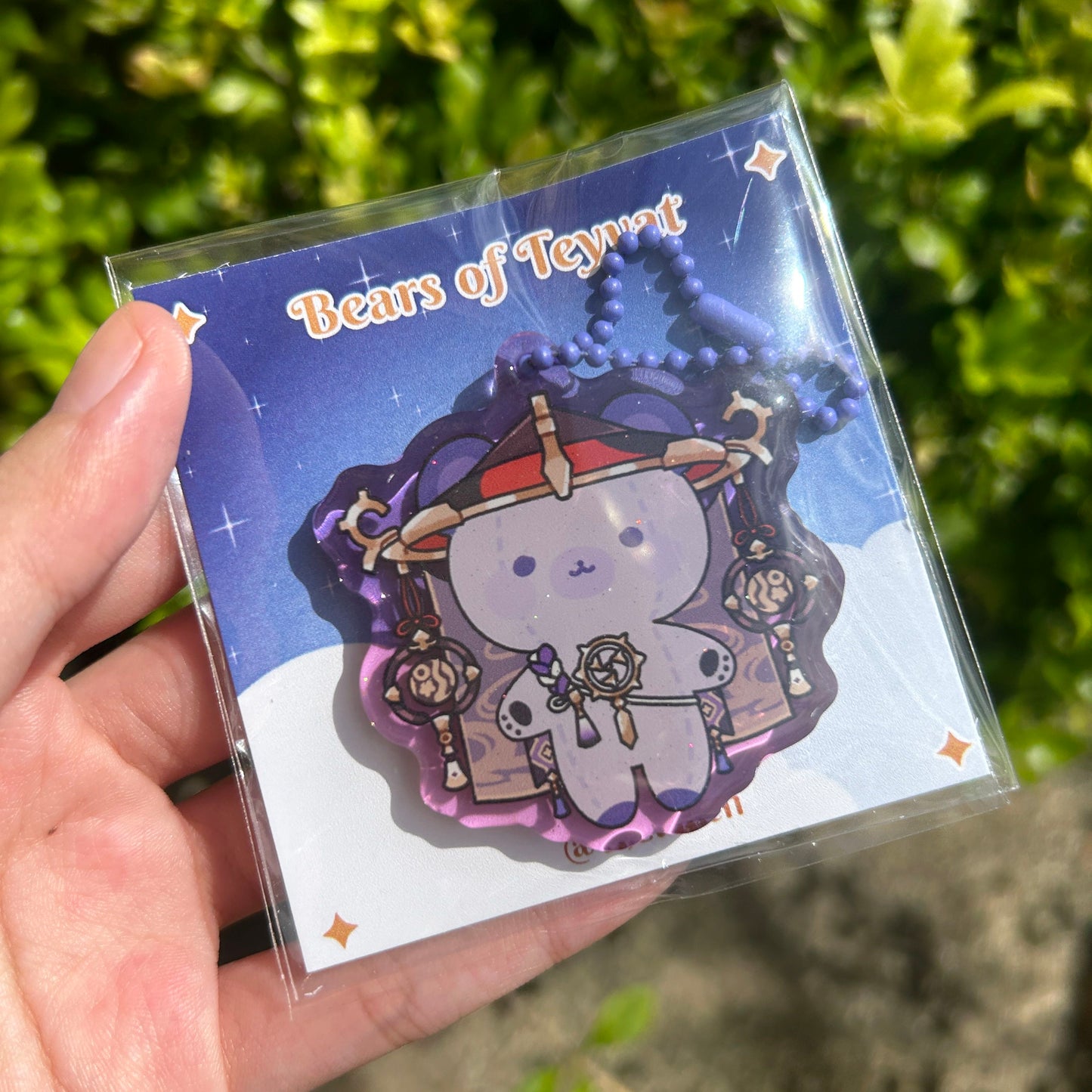 Bears of Teyvat, Genshin Impact Bears Acrylic Charms