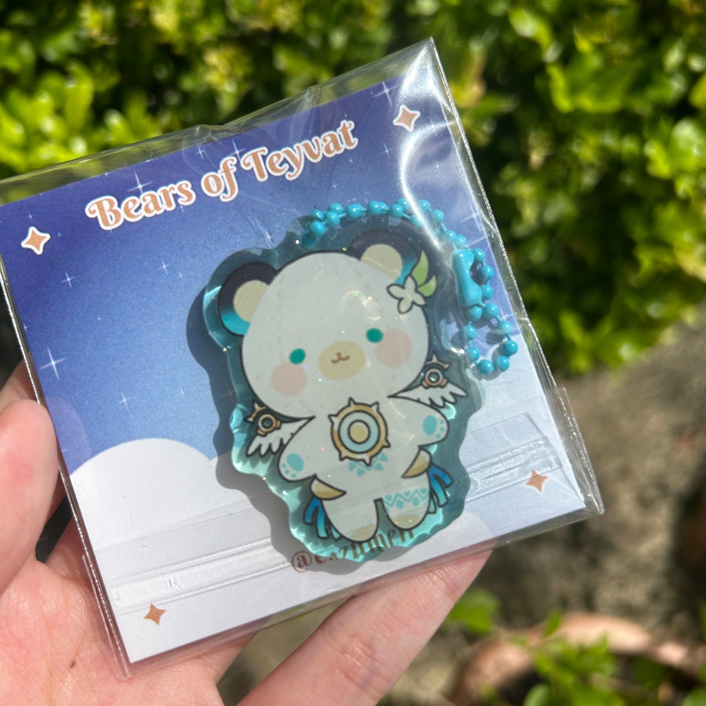 Bears of Teyvat, Genshin Impact Bears Epoxy Acrylic Charms