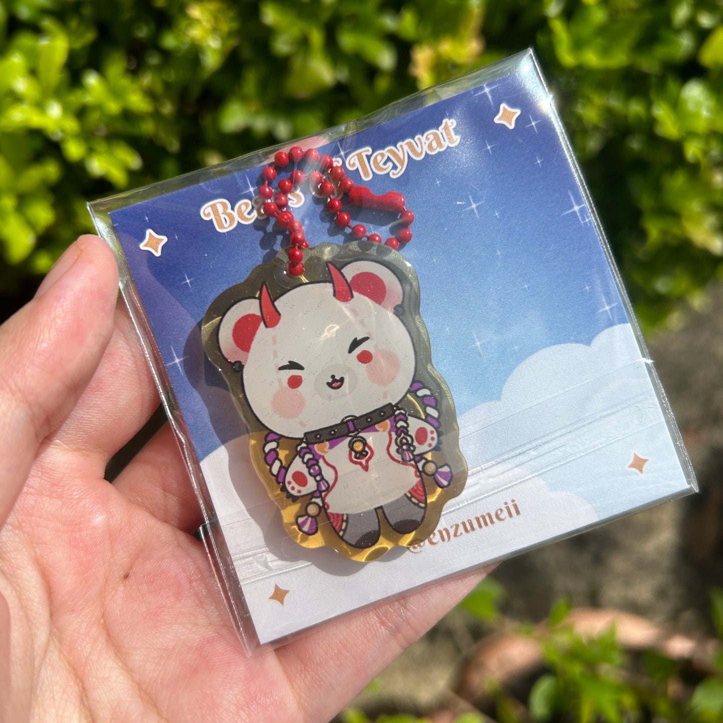 Bears of Teyvat, Genshin Impact Bears Acrylic Charms