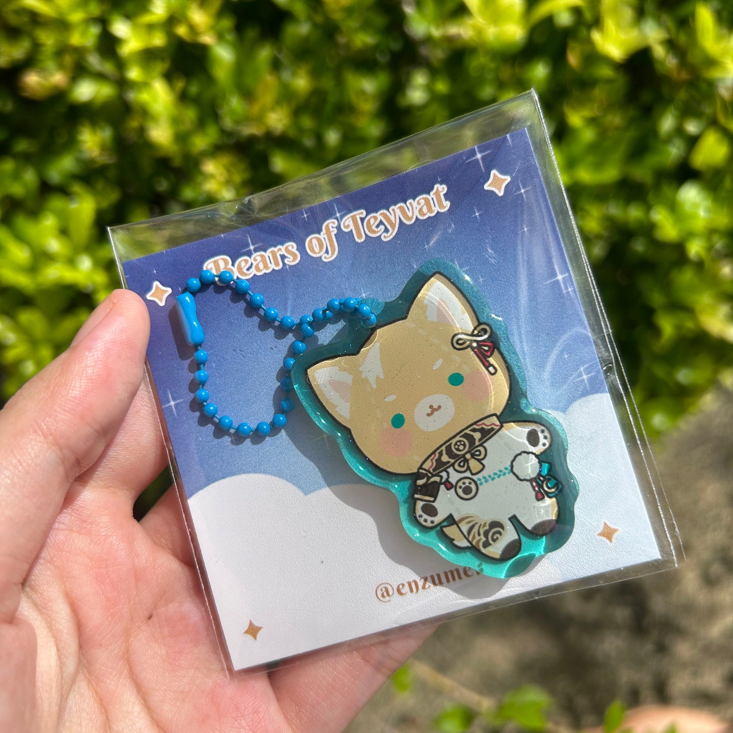 Bears of Teyvat, Genshin Impact Bears Epoxy Acrylic Charms