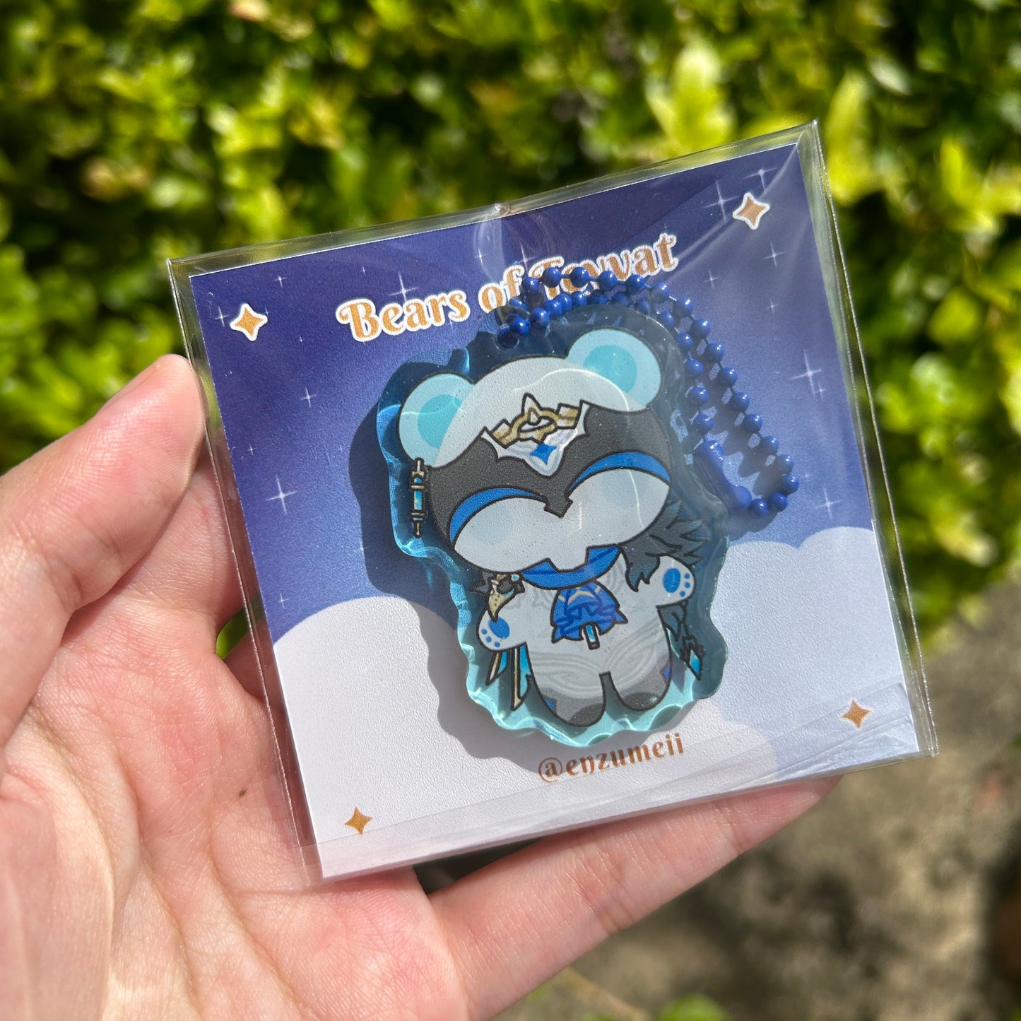 Bears of Teyvat, Genshin Impact Bears Acrylic Charms