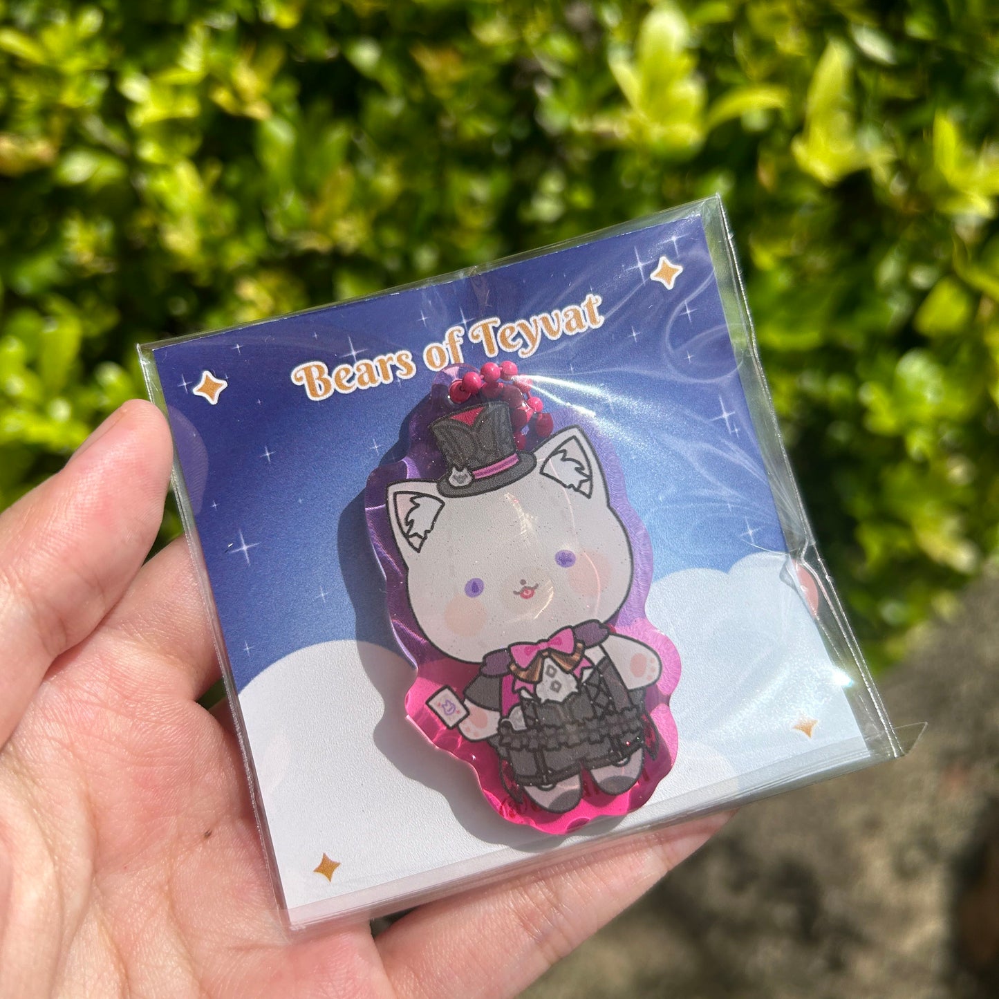Bears of Teyvat, Genshin Impact Bears Acrylic Charms