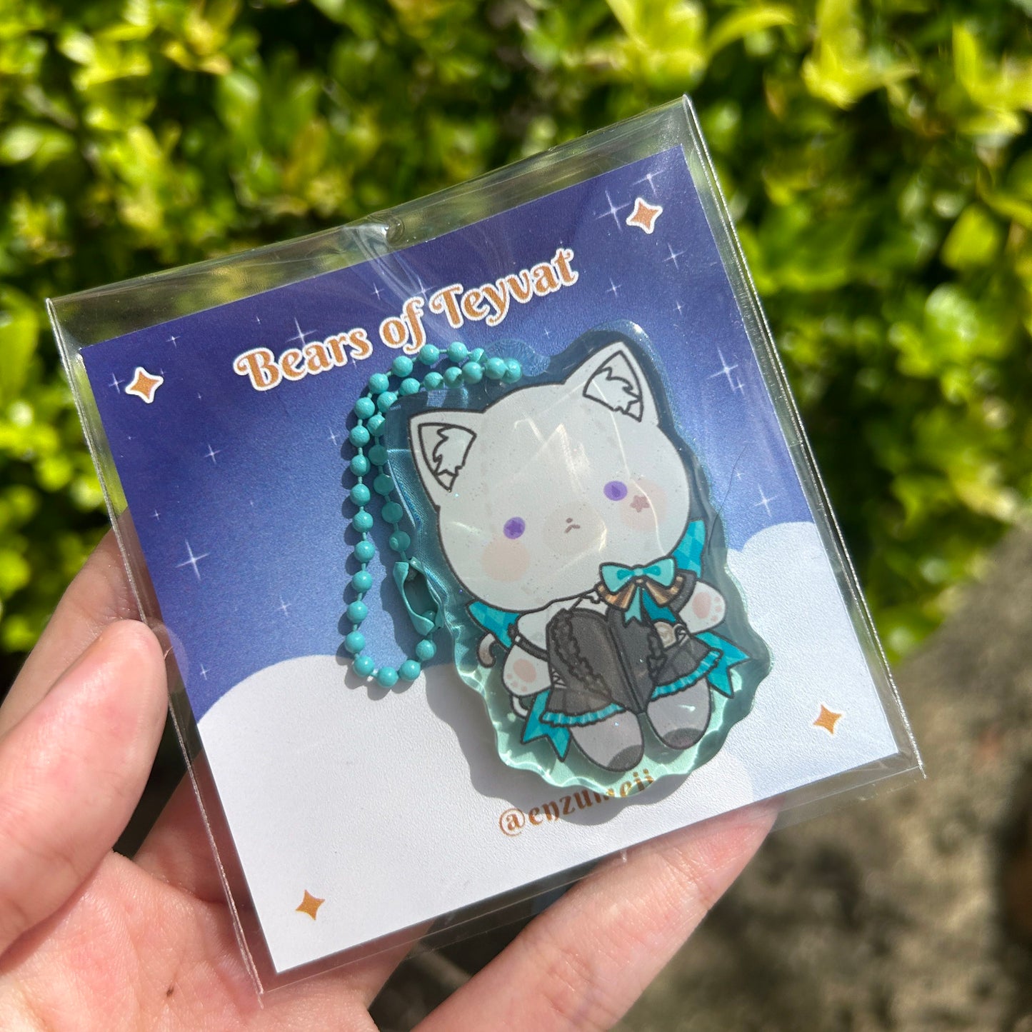 Bears of Teyvat, Genshin Impact Bears Acrylic Charms