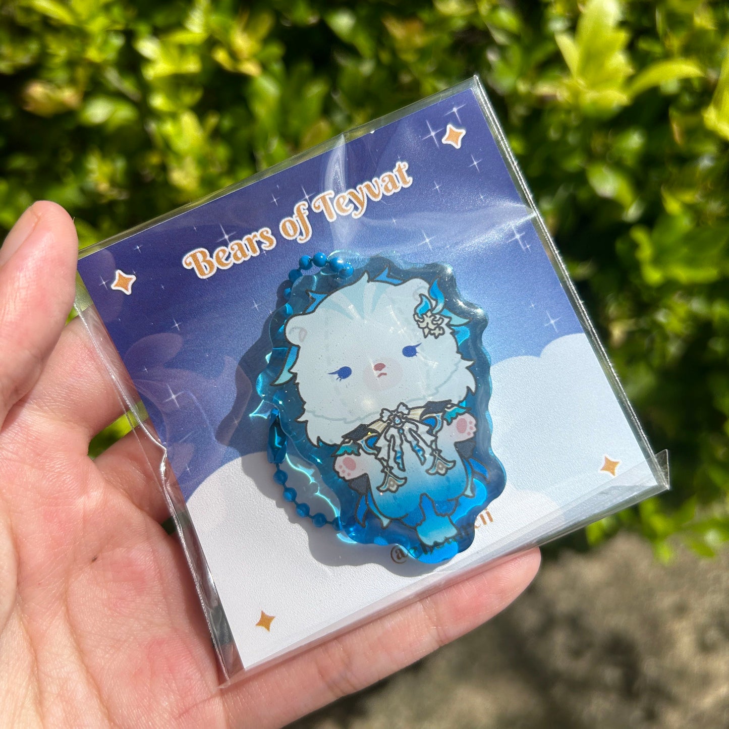 Bears of Teyvat, Genshin Impact Bears Acrylic Charms