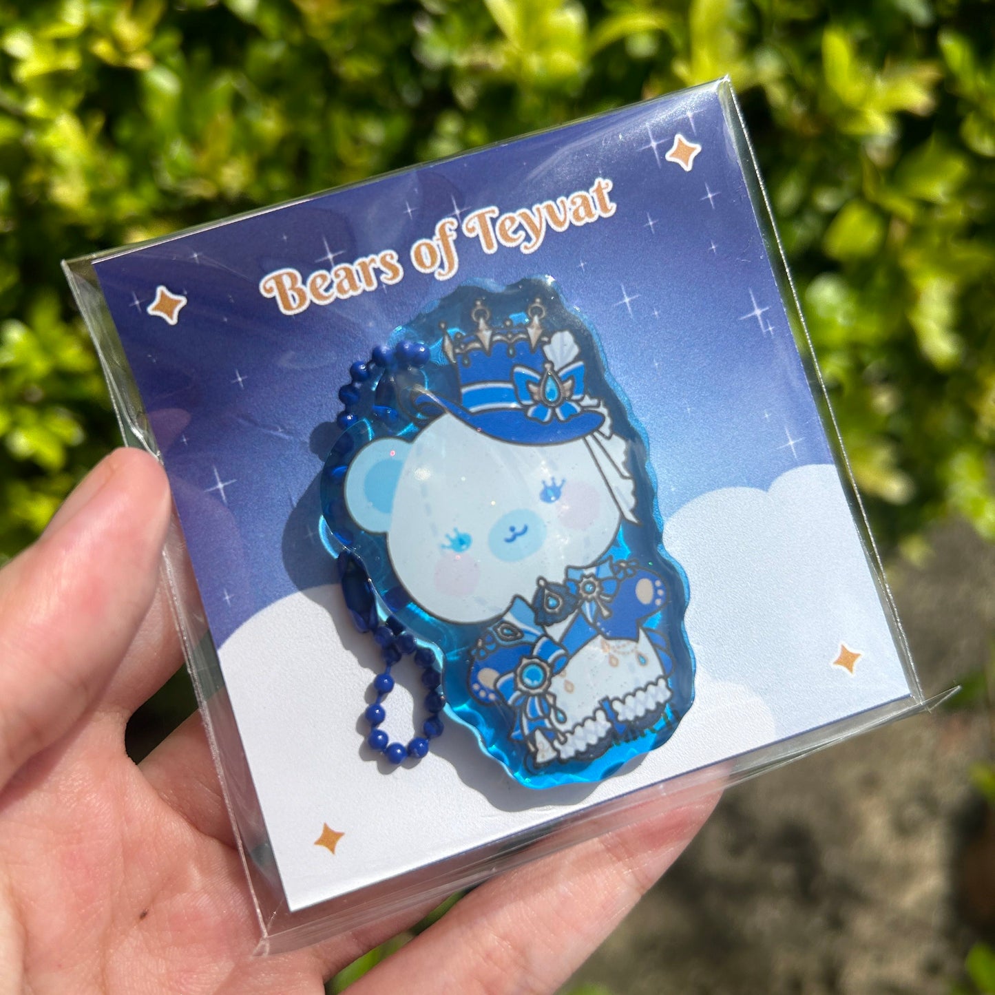 Bears of Teyvat, Genshin Impact Bears Epoxy Acrylic Charms