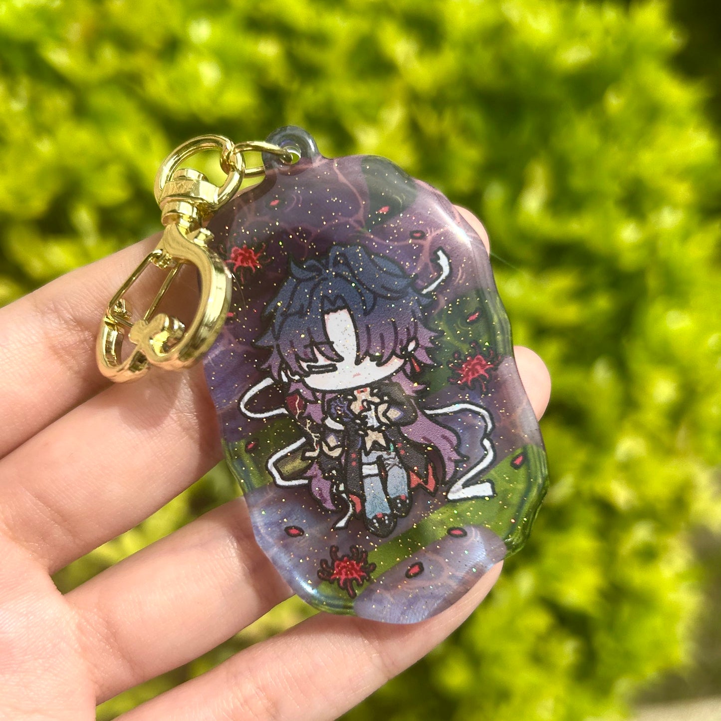 H:SR Sleepy Babies Acrylic keychains