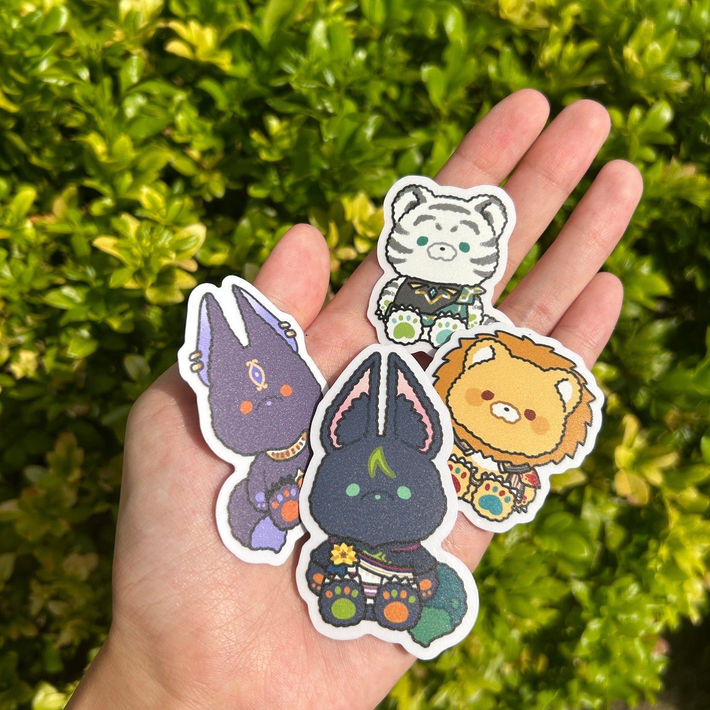 Genshin Impact Fluffy Friends Stickers
