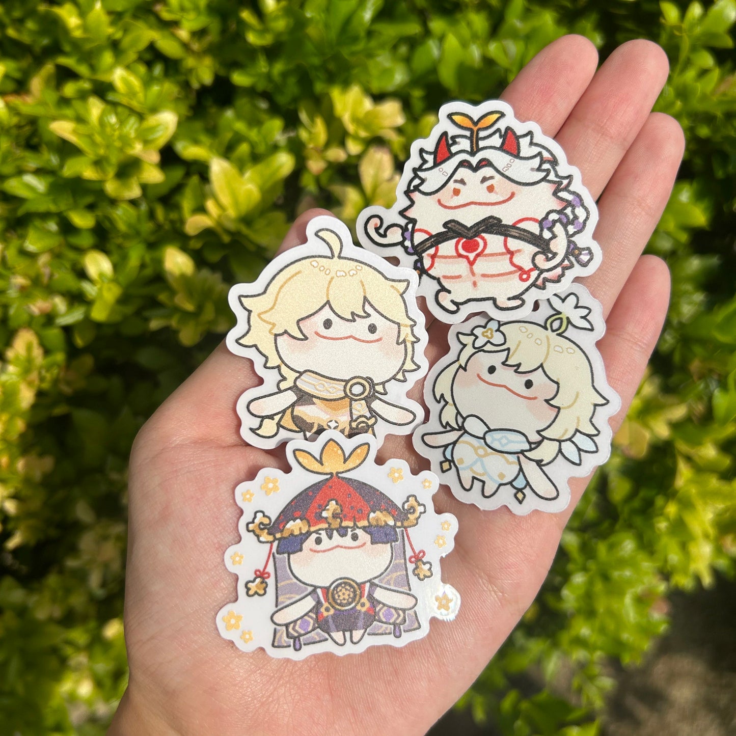 Genshin Impact Charanara Stickers