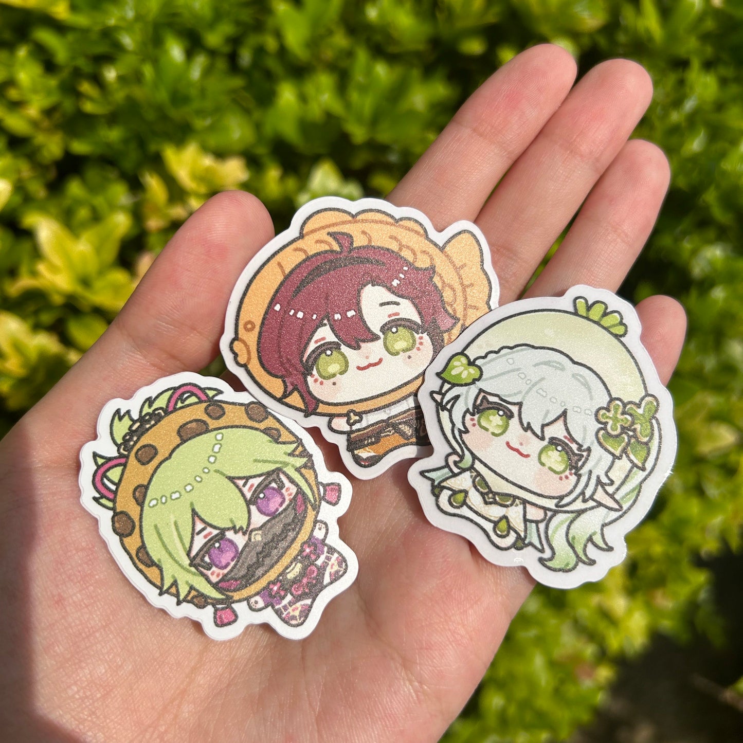 Genshin Impact Food-head Stickers