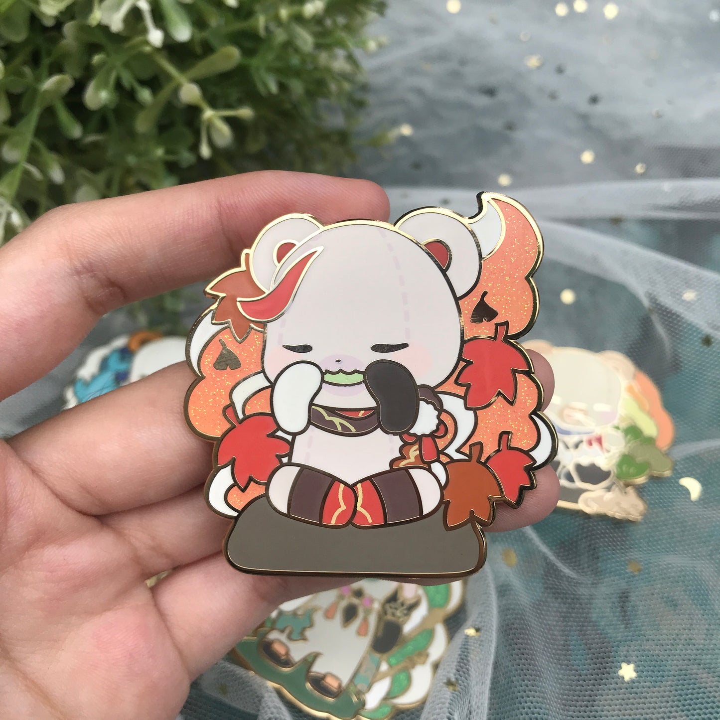 Bears of Teyvat Enamel Pin